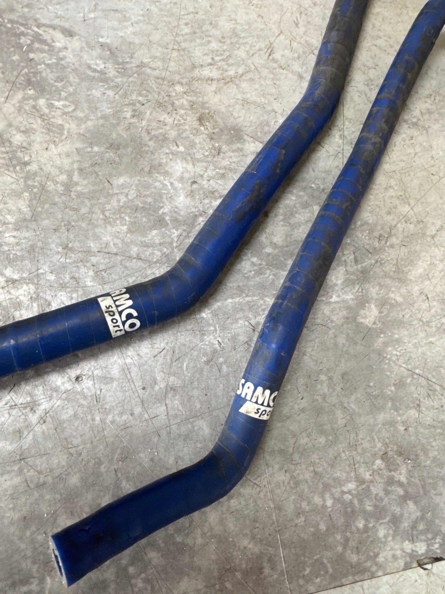 2001-2005 Subaru Impreza WRX Blue Samco Incomplete Silicone Ancillary Hose Kit (2/7) (2)