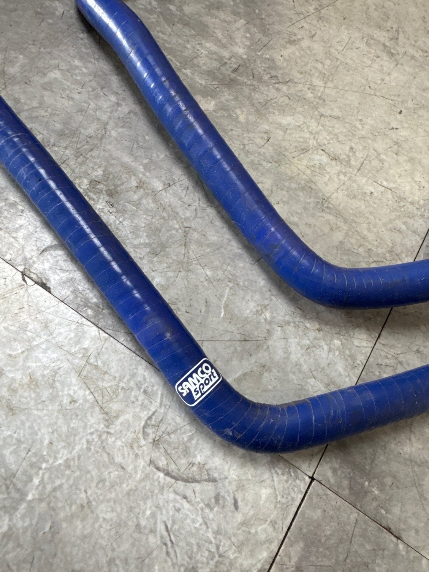 2001-2005 Subaru Impreza WRX Blue Samco Incomplete Silicone Ancillary Hose Kit (2/7)