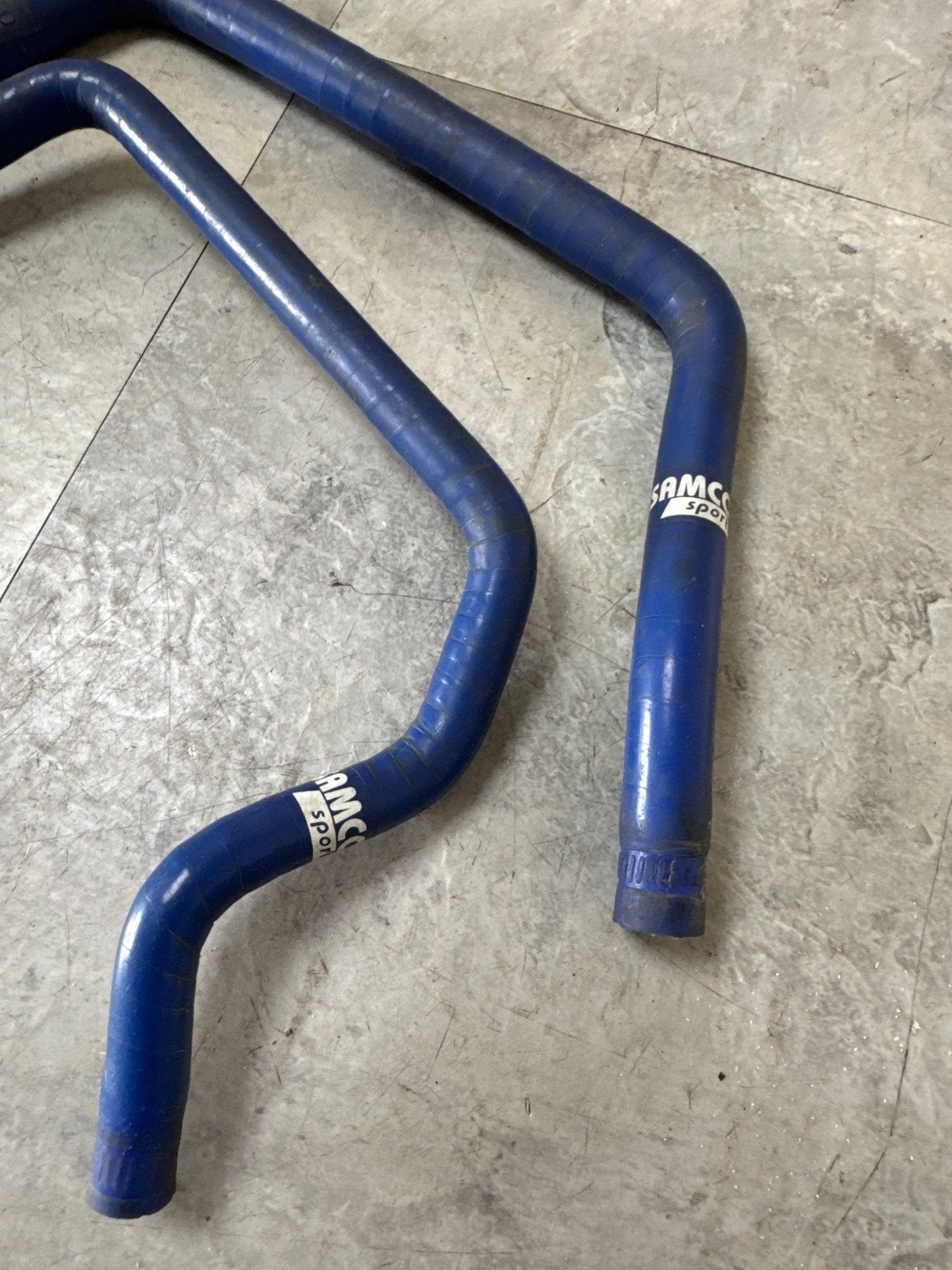 2001-2005 Subaru Impreza WRX Blue Samco Incomplete Silicone Ancillary Hose Kit (2/7) (2)
