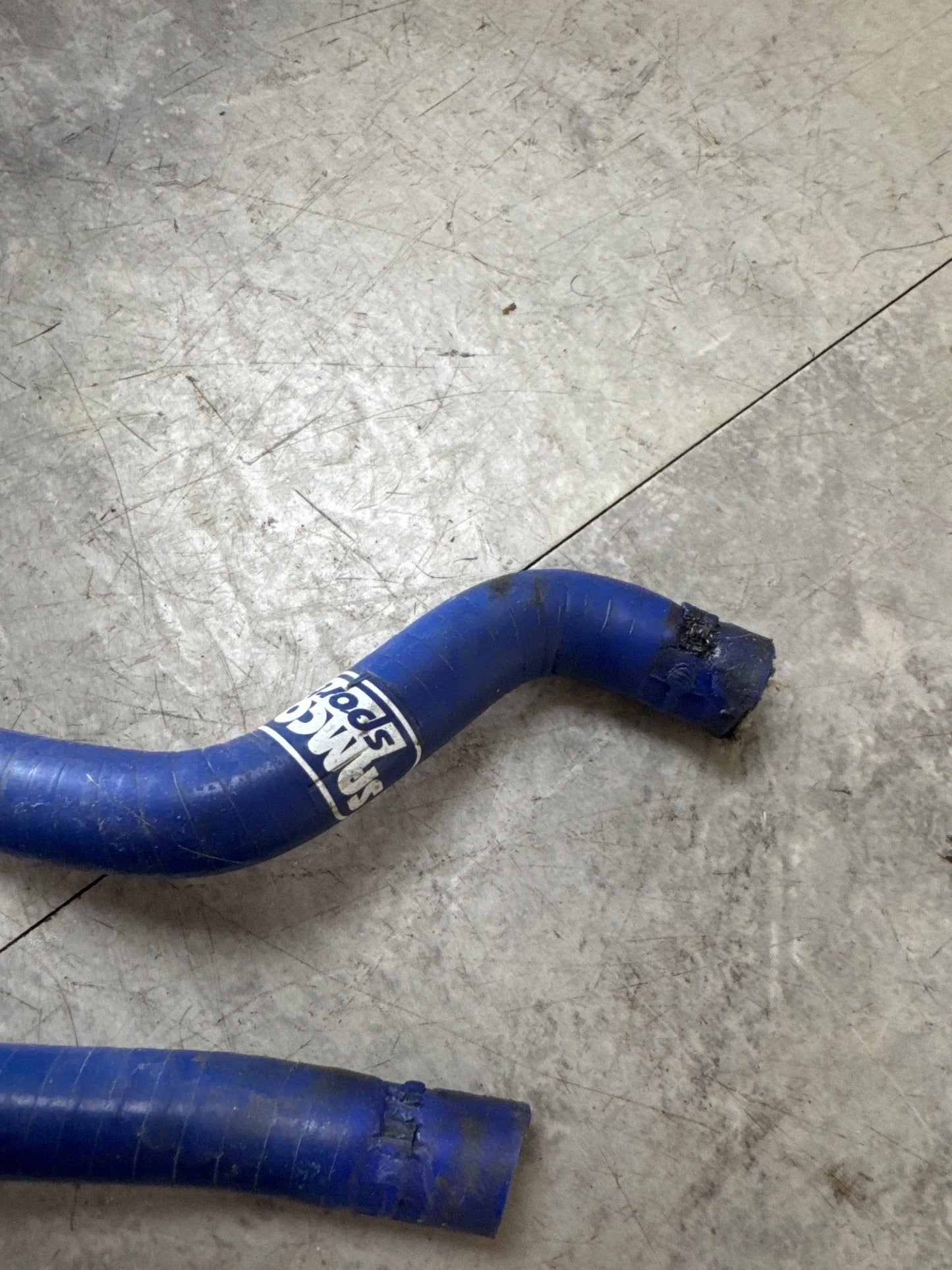 2001-2005 Subaru Impreza WRX Blue Samco Incomplete Silicone Ancillary Hose Kit (2/7)