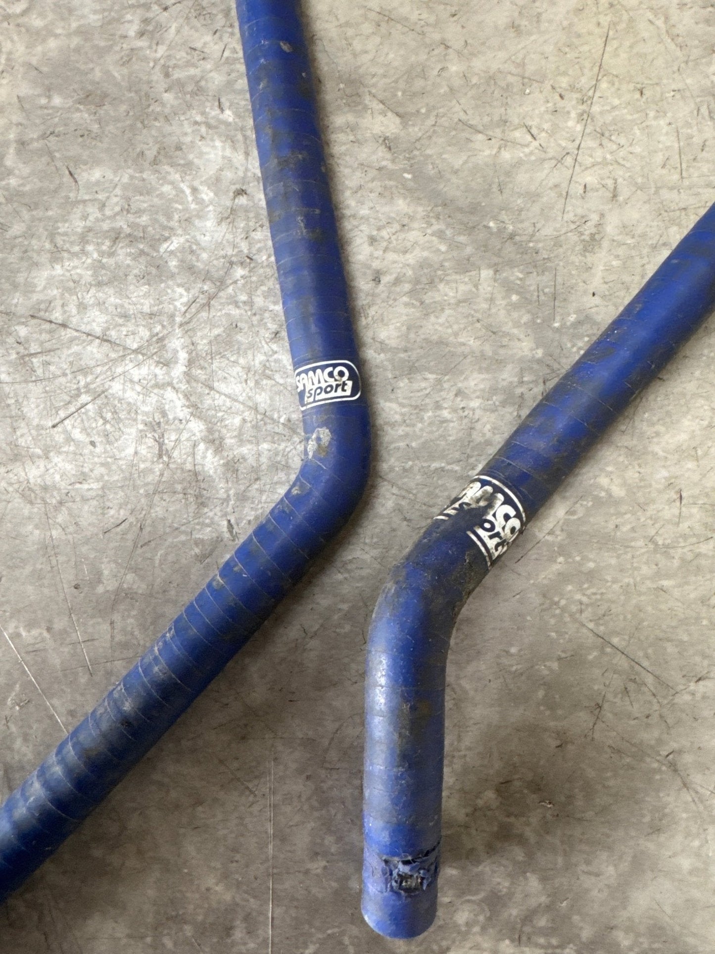 2001-2005 Subaru Impreza WRX Blue Samco Incomplete Silicone Ancillary Hose Kit (2/7)