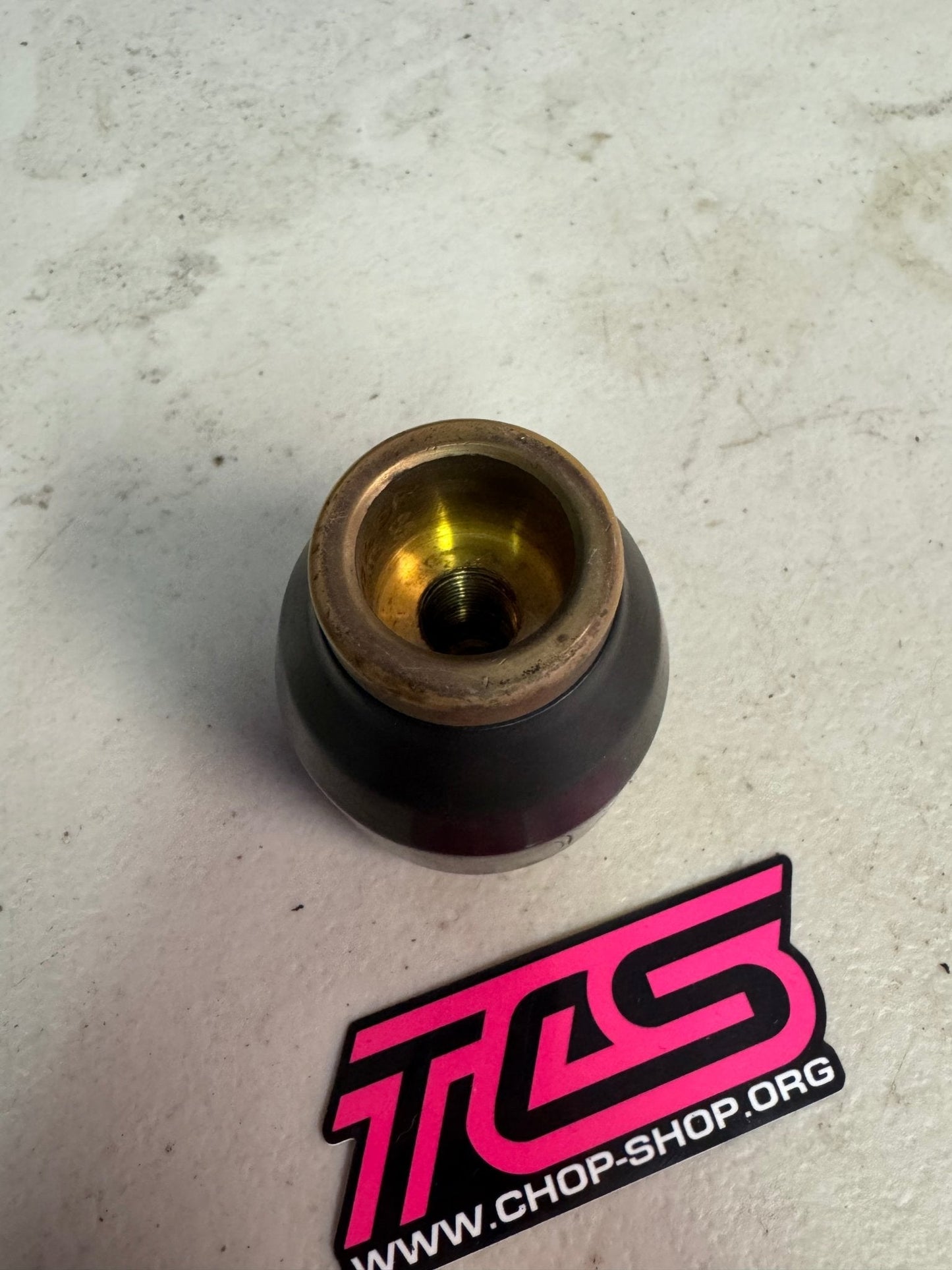 Subaru WRX STi 6 Speed 6mt Black And Gold Shift Knob /