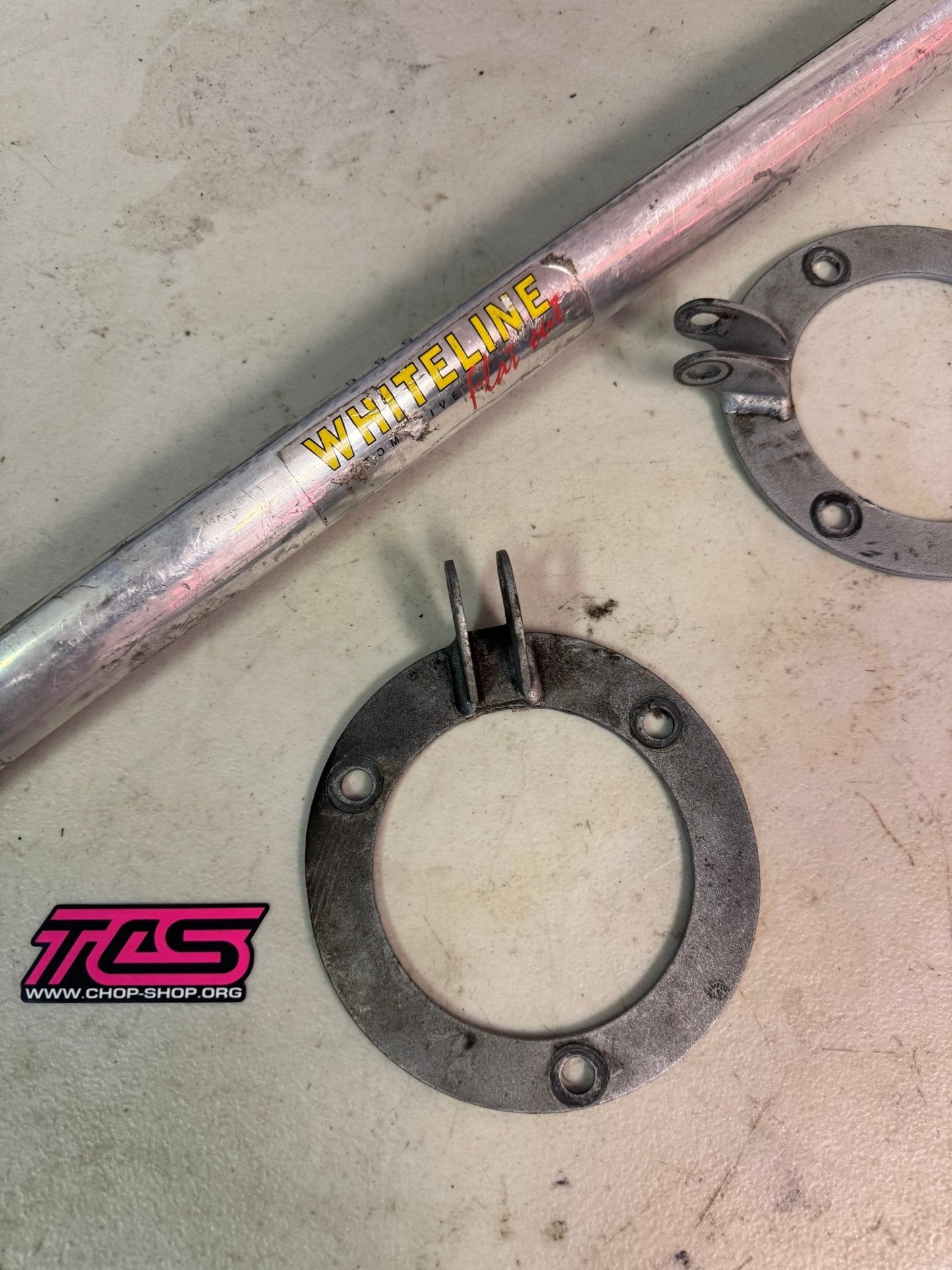 2002-2007 Subaru WRX Wagon Whiteline Adjustable Quick Release Rear Strut Brace / NAP