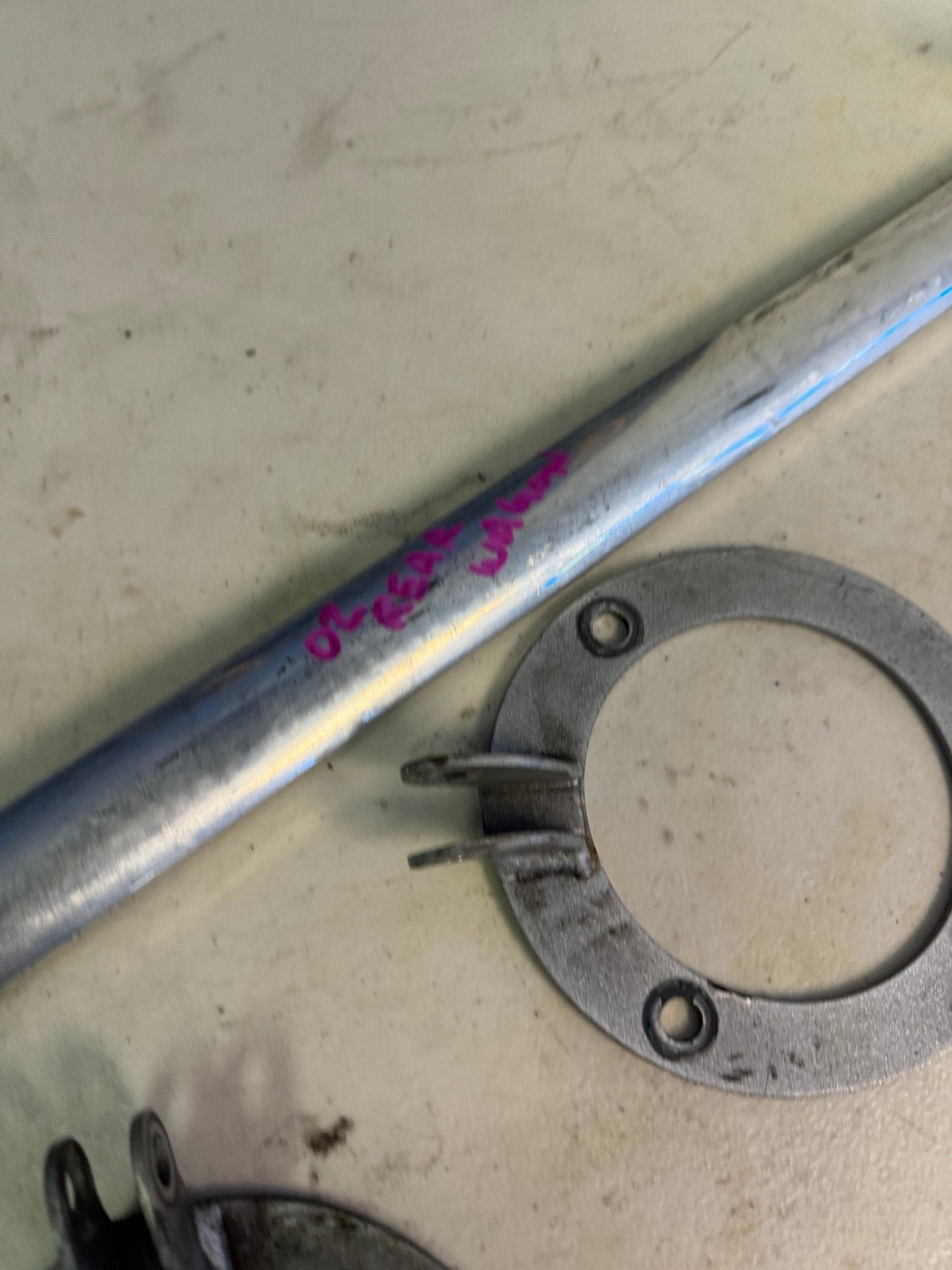 2002-2007 Subaru WRX Wagon Whiteline Adjustable Quick Release Rear Strut Brace / NAP