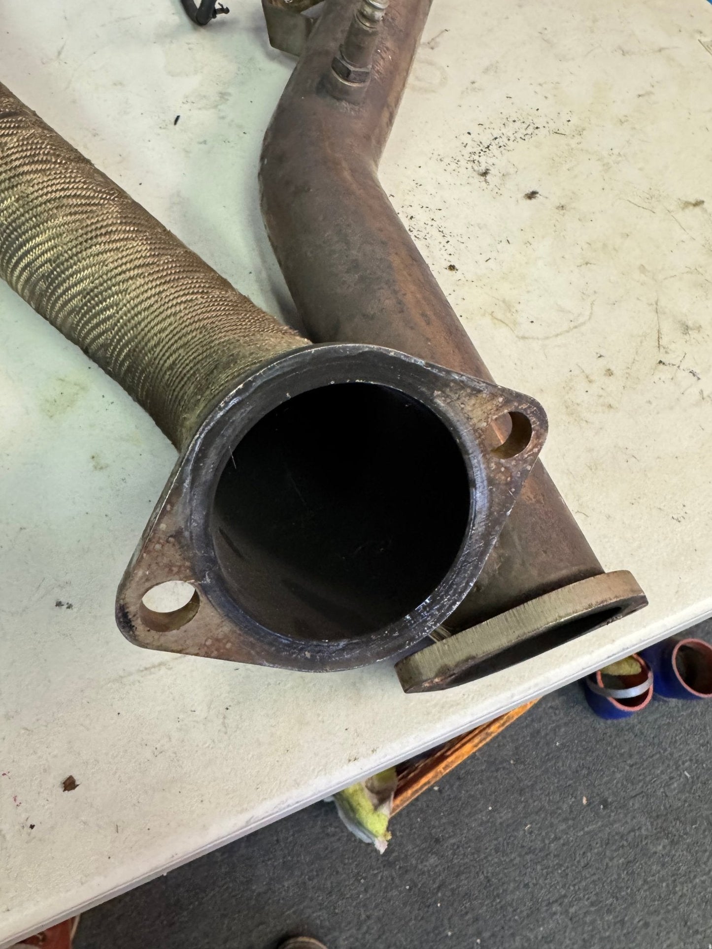 2008 - 2021 Subaru STi Turbo XS Catless Downpipe  Dual Bung / N5 08-14 wrx