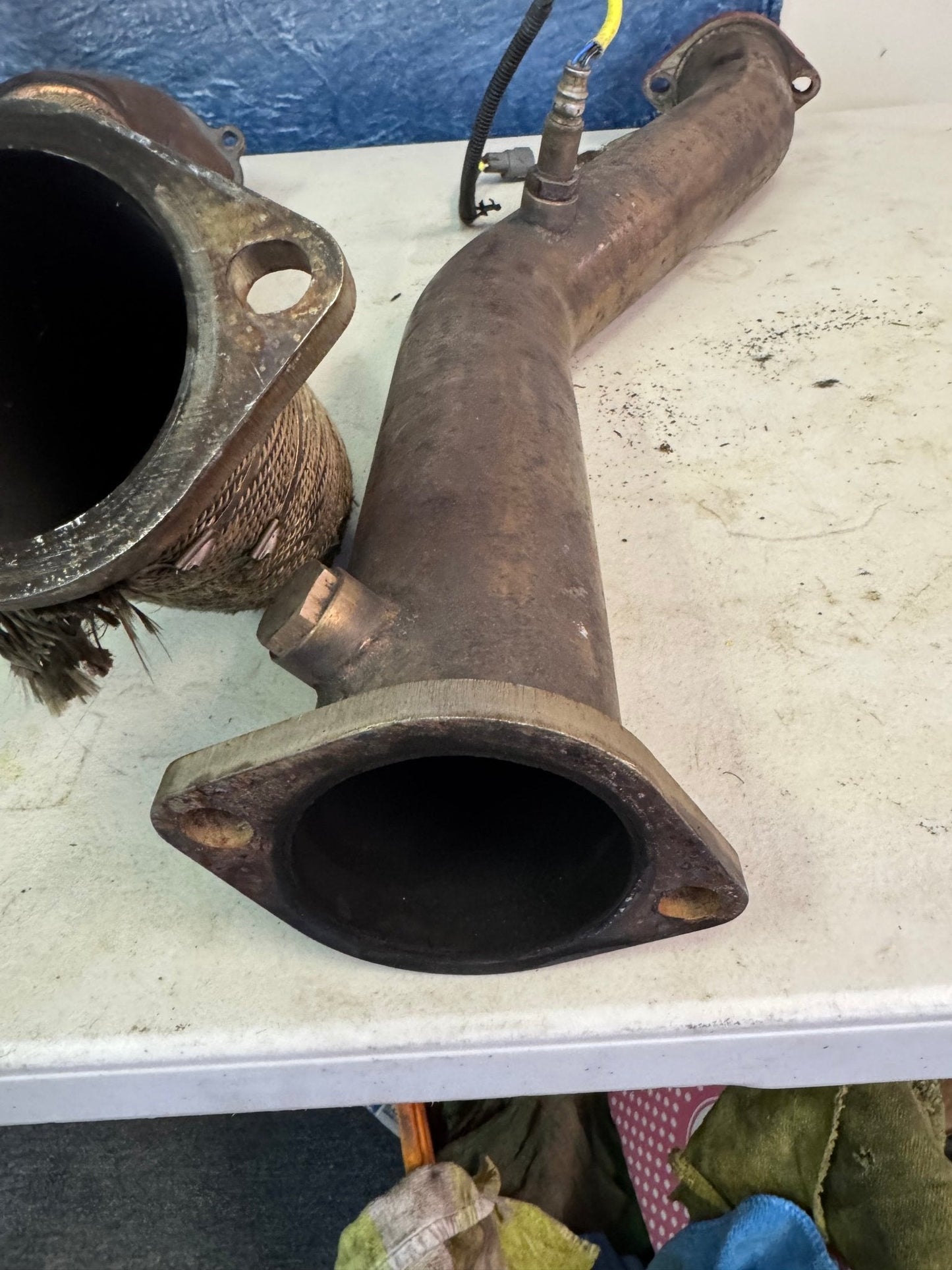 2008 - 2021 Subaru STi Turbo XS Catless Downpipe  Dual Bung / N5 08-14 wrx