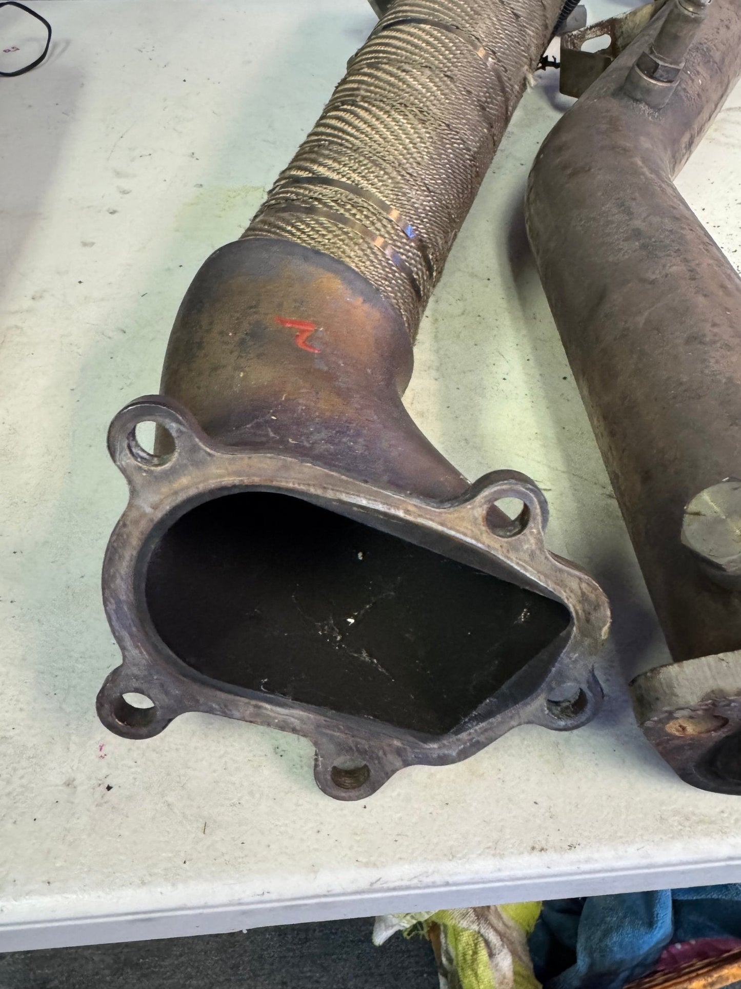 2008 - 2021 Subaru STi Turbo XS Catless Downpipe  Dual Bung / N5 08-14 wrx