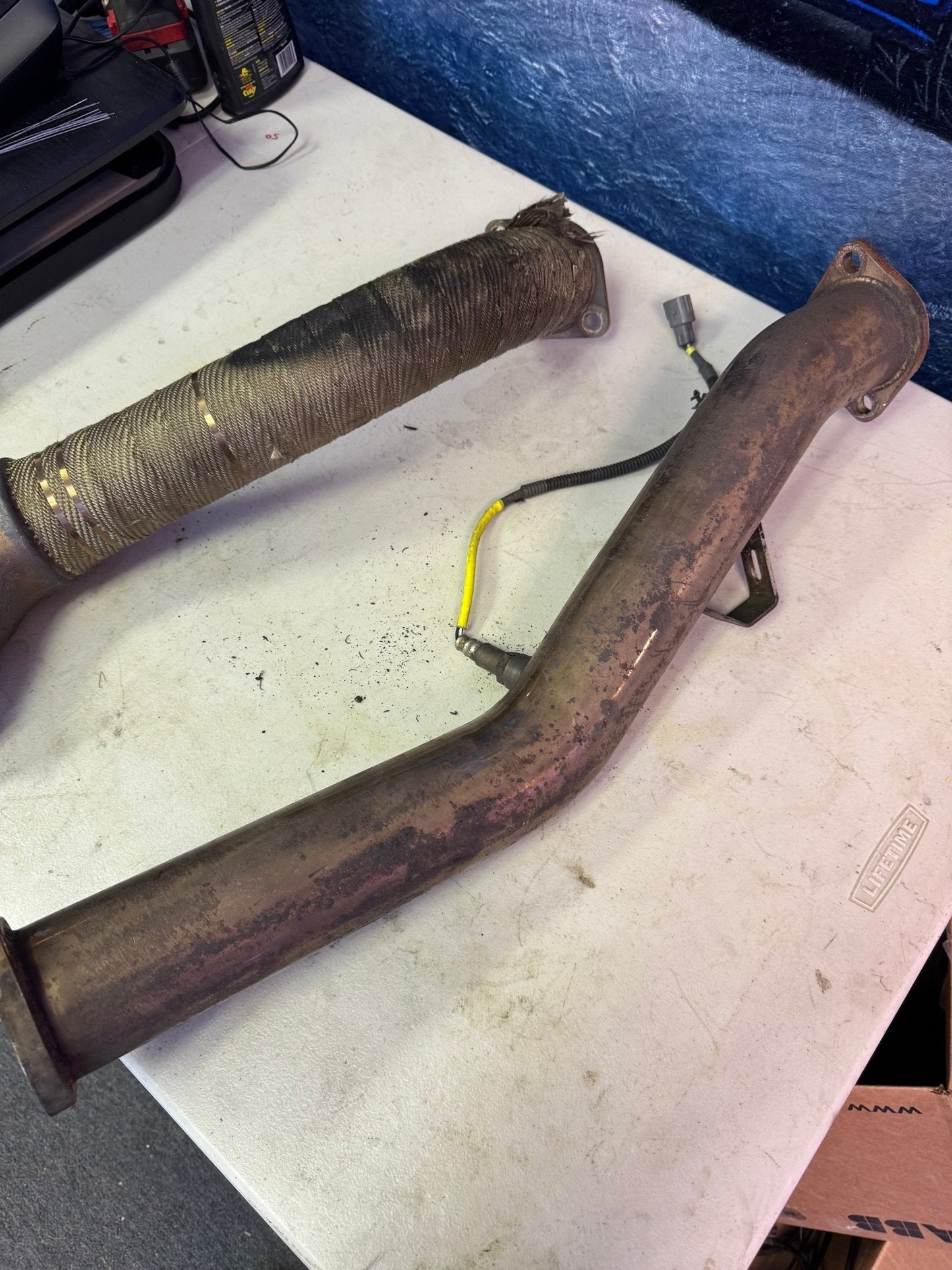 2008 - 2021 Subaru STi Turbo XS Catless Downpipe  Dual Bung / N5 08-14 wrx