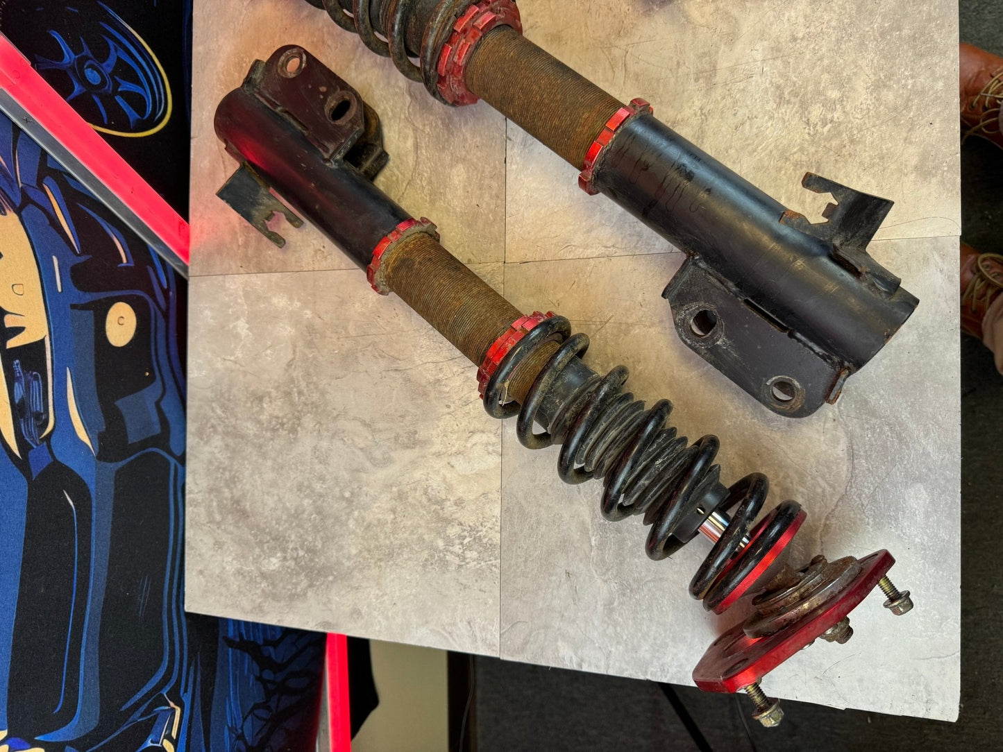 2002-2007 Subaru Impreza WRX Wagon Maxpeedingrods Adjustable Coilovers / O4