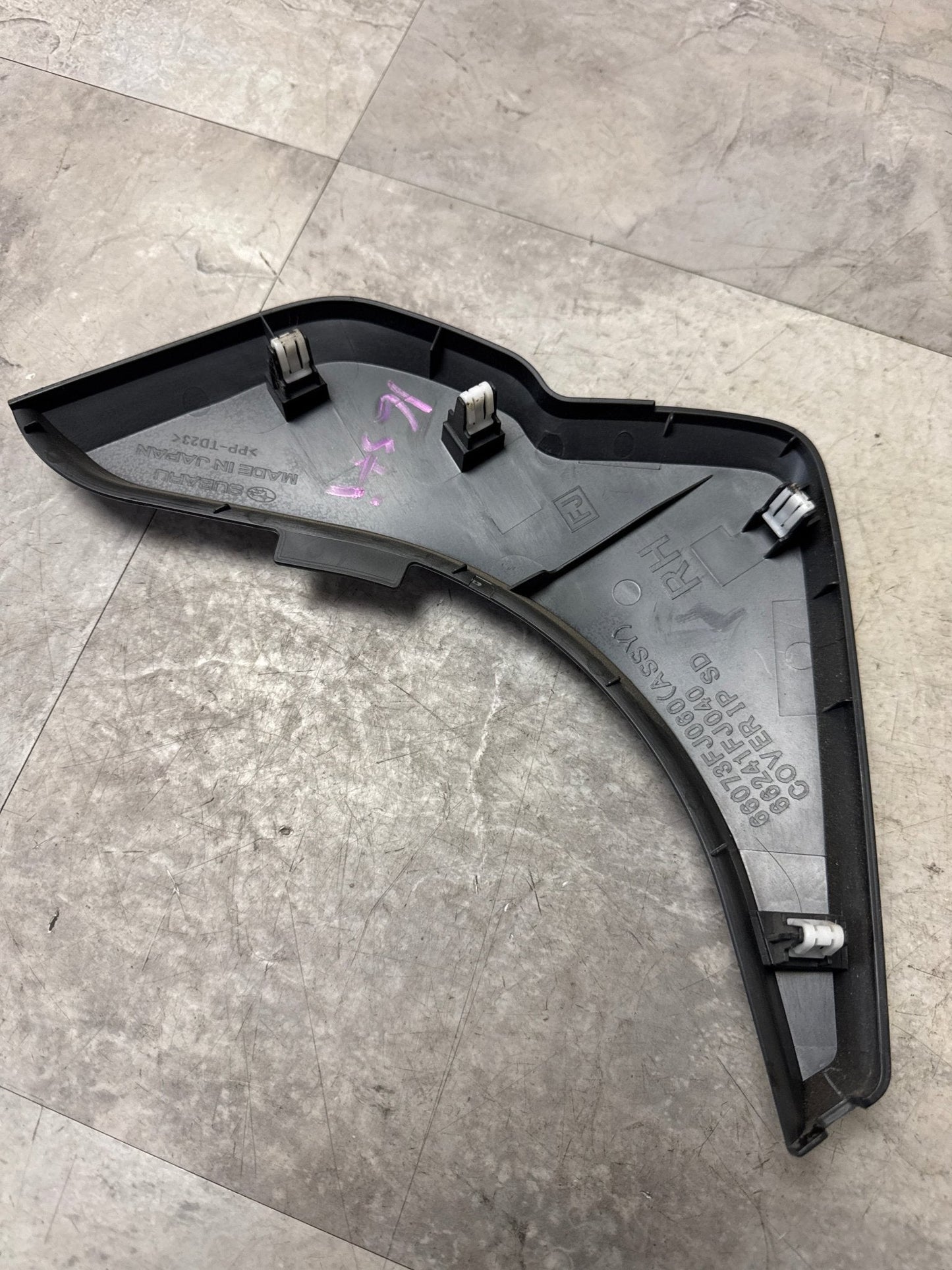 2015-2021 Subaru WRX STi OEM RH Passenger Side End Cap Cover