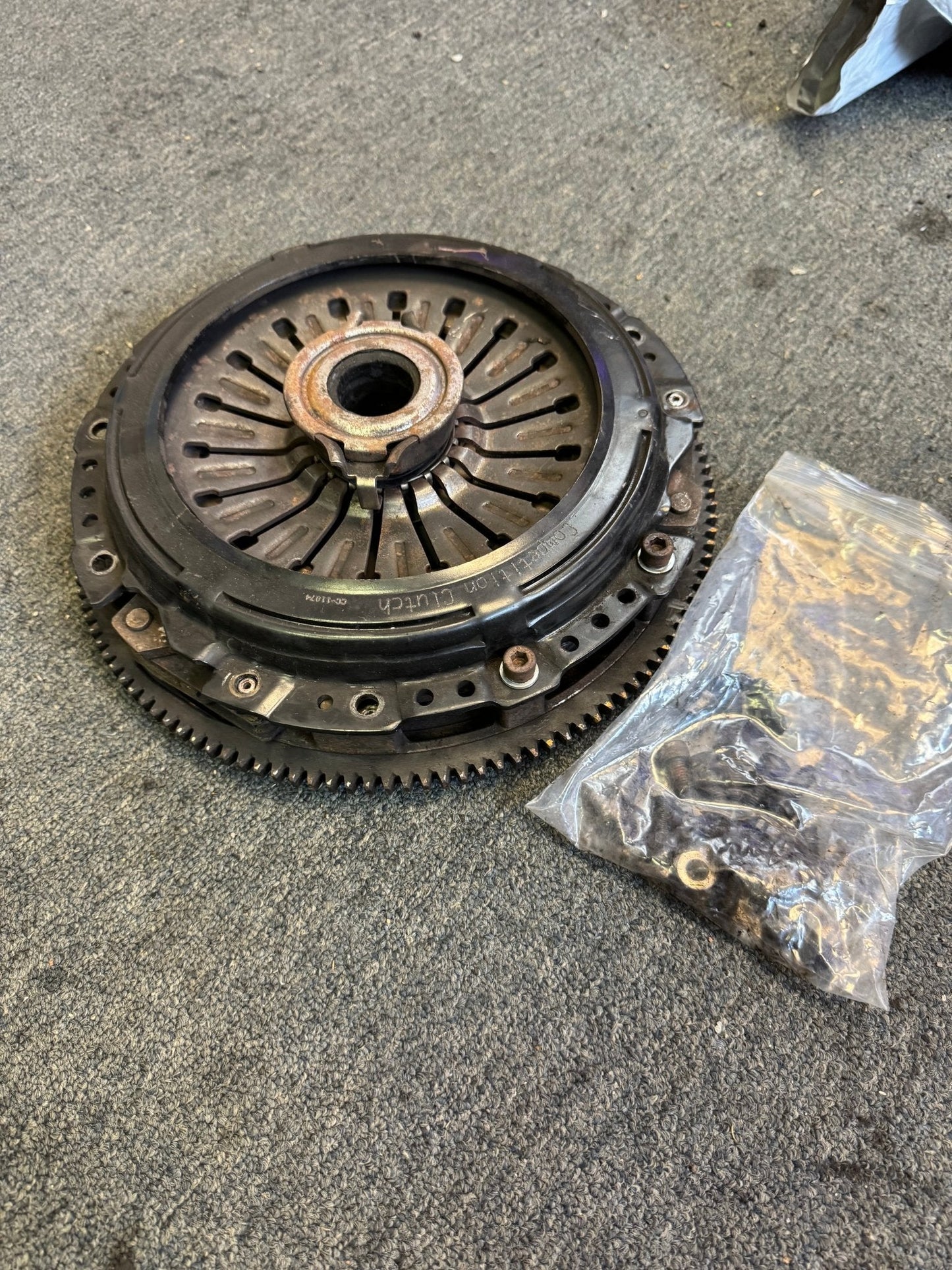 2004-2021 Subaru STi Comp Competition Stage 3 Twin Disk Organic Clutch Kit / P7