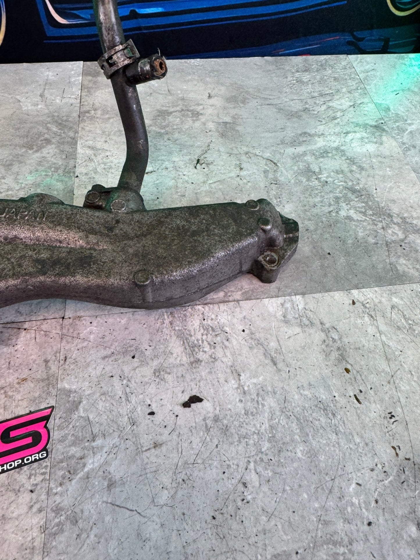 2002-2005 Subaru WRX STi Engine OEM Coolant Crossover Assembly Ej25 Ej20 /