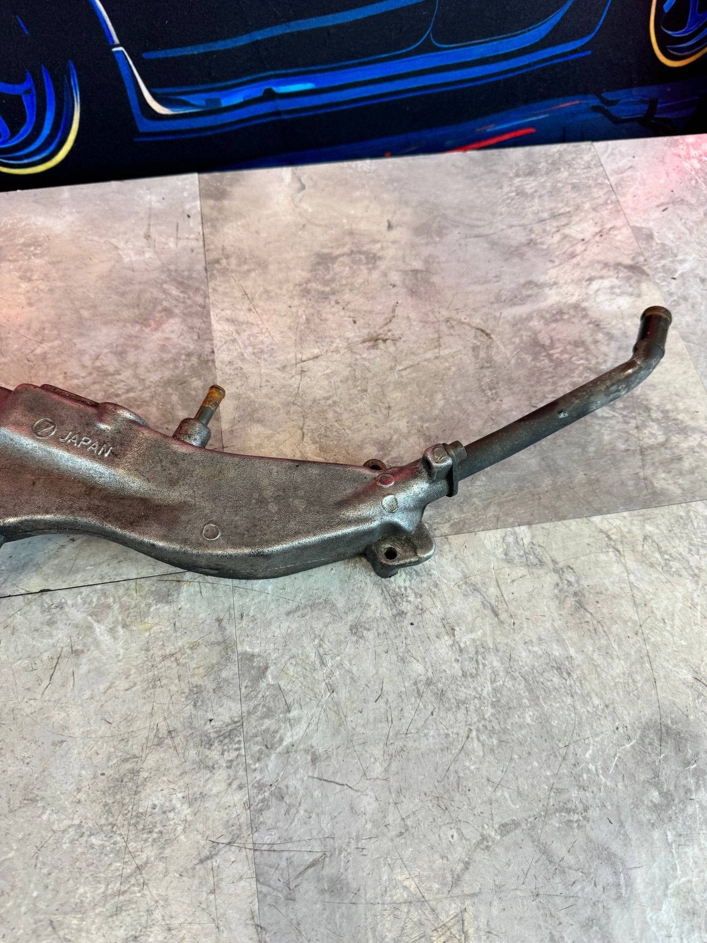 2002-2005 Subaru WRX STi Engine OEM Coolant Crossover Assembly Ej25 Ej20 /
