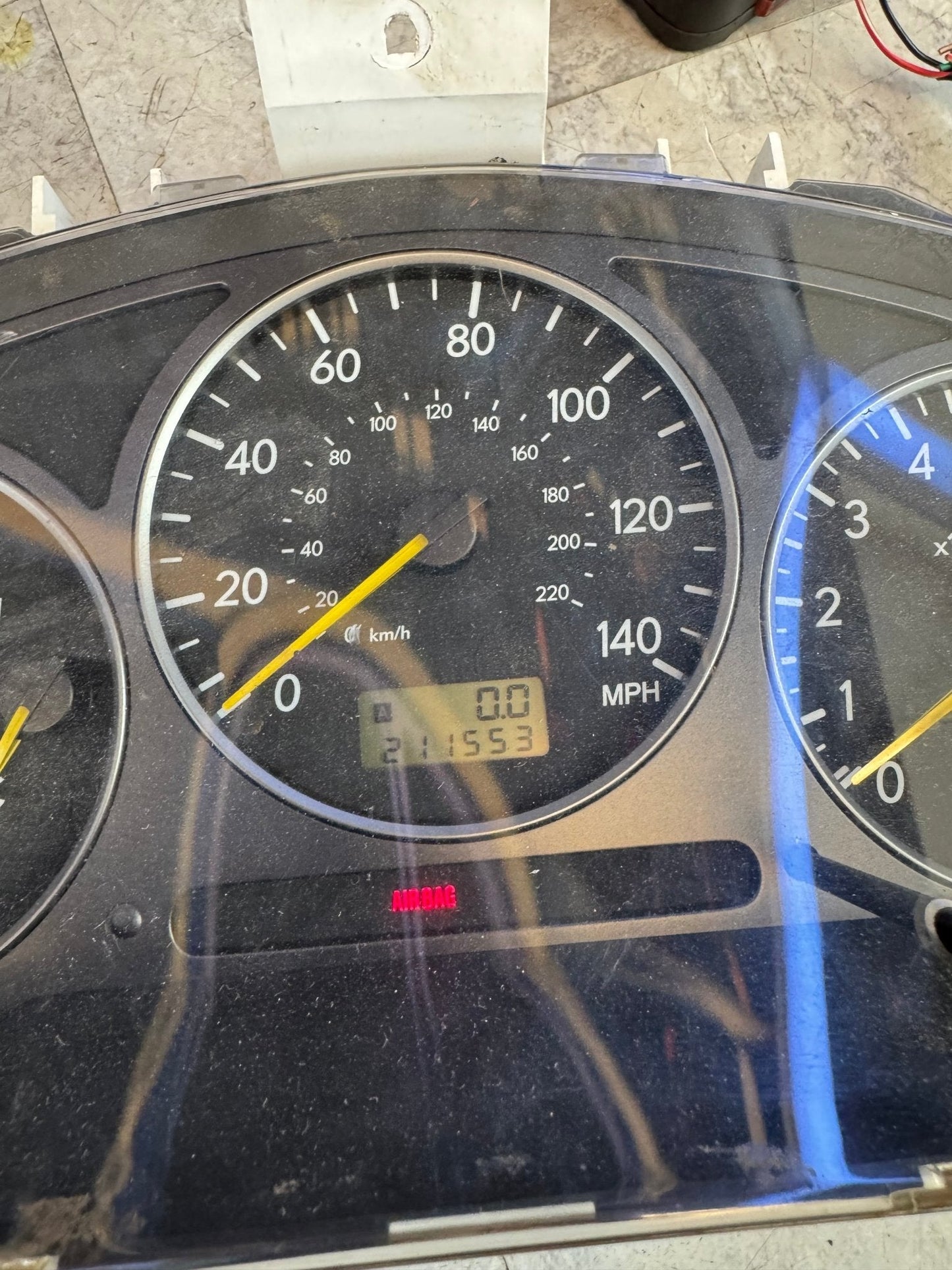 2002-2003 Subaru Impreza WRX Instrument OEM Gauge Cluster 211k Tested / F3