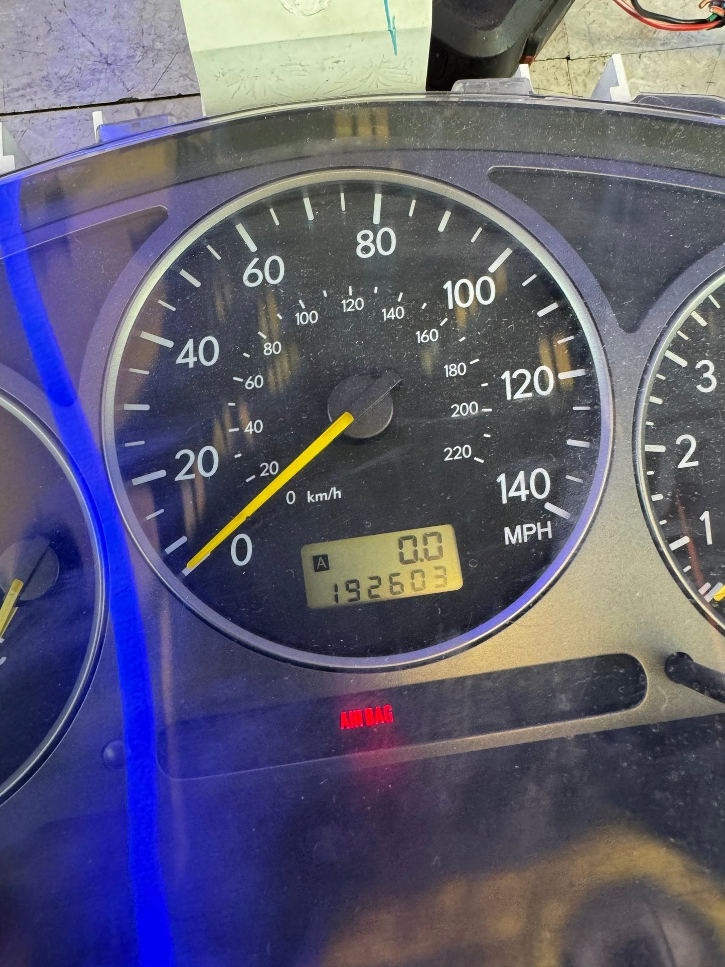 2002-2003 Subaru Impreza WRX Instrument OEM Gauge Cluster 192k Tested / F3