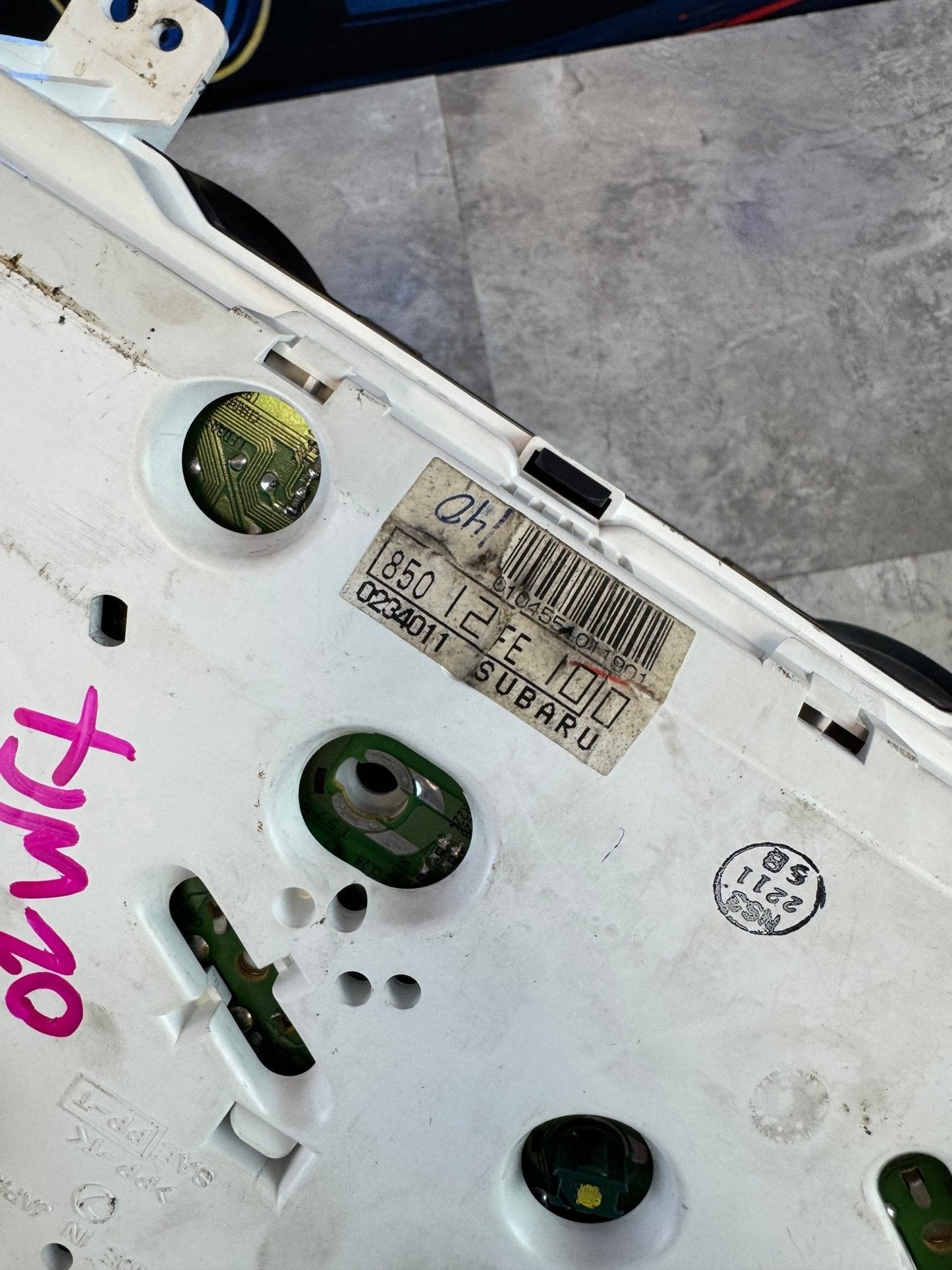 2002-2003 Subaru Impreza WRX Instrument OEM Gauge Cluster 211k Tested / F3