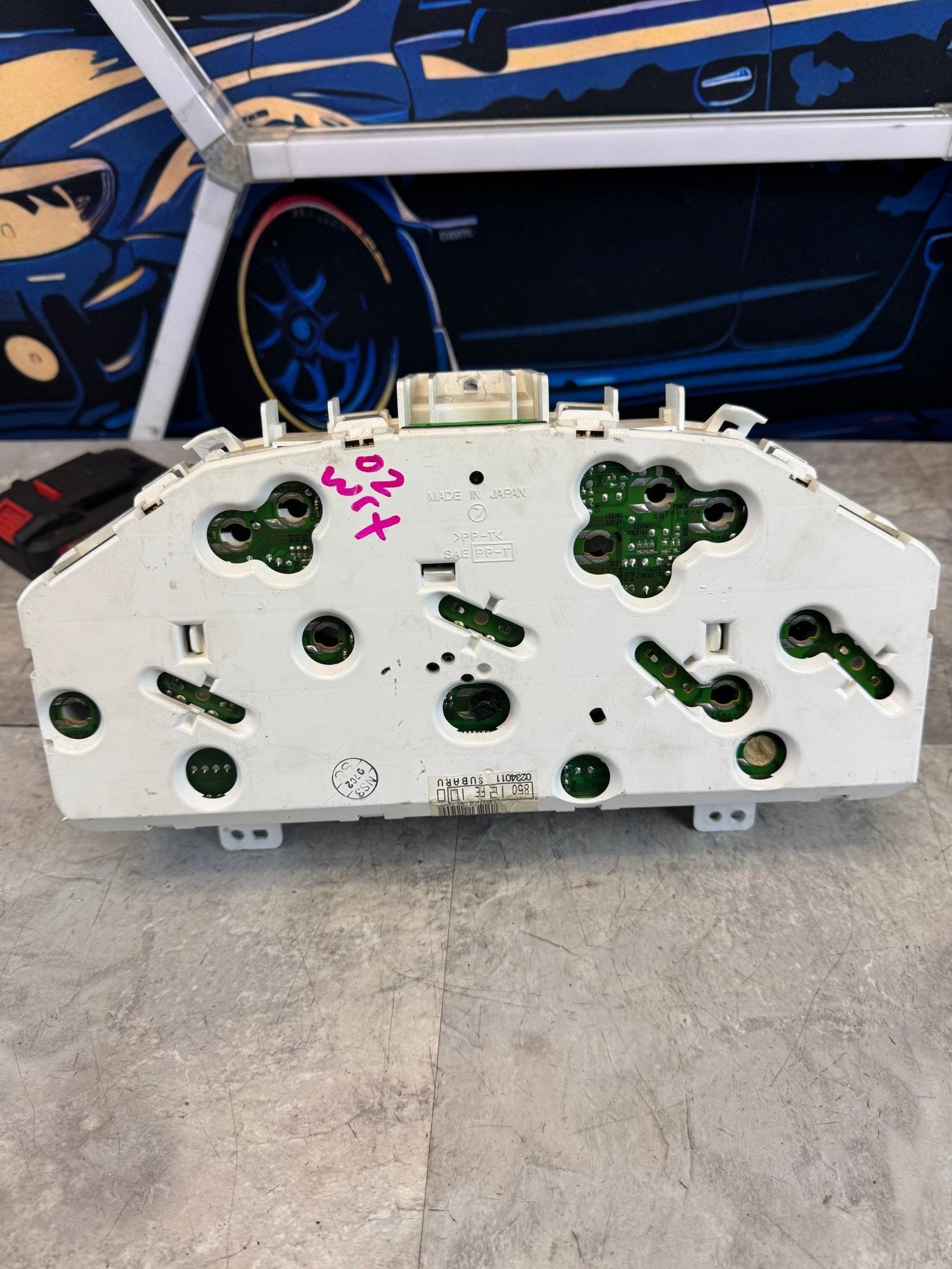 2002-2003 Subaru Impreza WRX Instrument OEM Gauge Cluster 192k Tested / F3