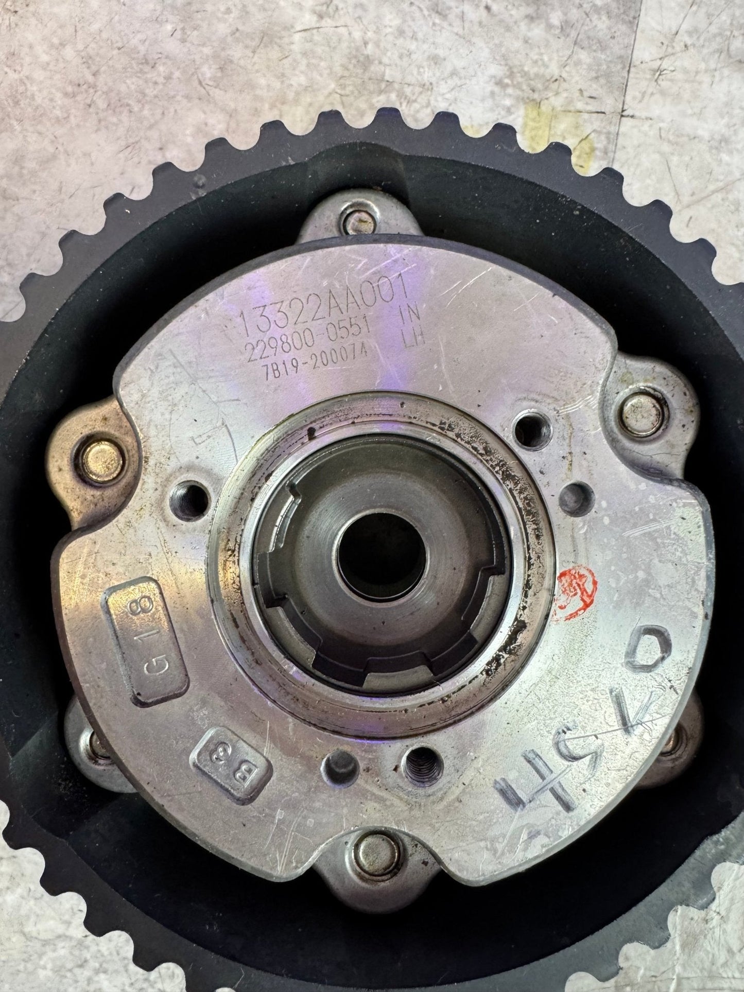 2004-2021 Subaru WRX STi Left OEM LH Intake Cam Gear / Y5