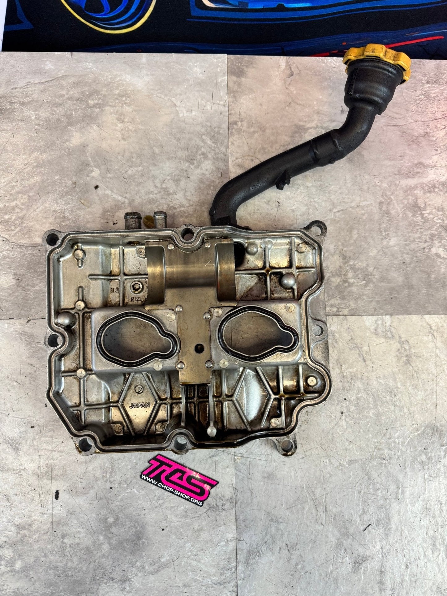 2004-2021 Subaru WRX STi Engine Valve Cover With Oil Fill Tube OEM Drivers Side / Y6