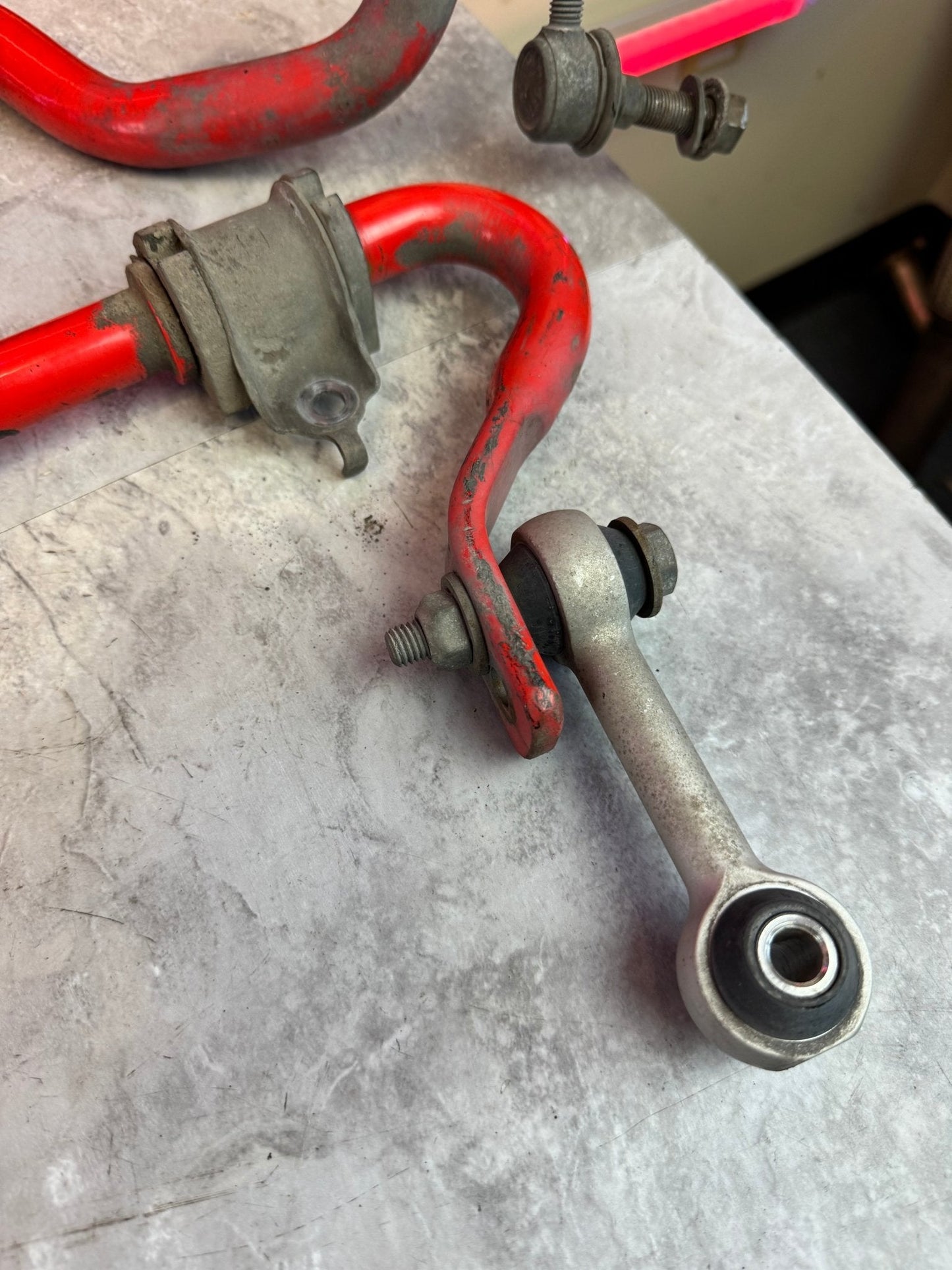 2015-2021 Subaru STI Eibach Front And Rear Swaybars With Whiteline And Adjustable Links Kit / P6