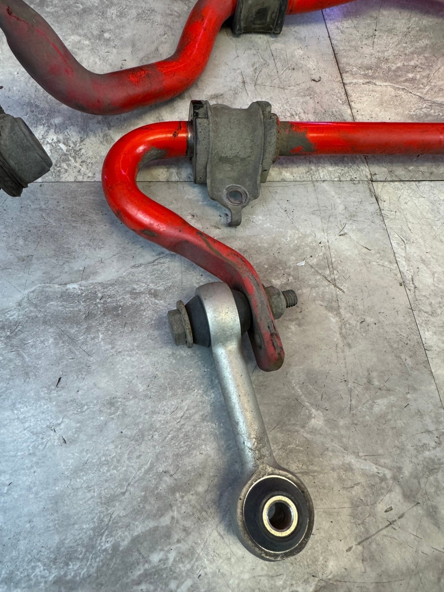 2015-2021 Subaru STI Eibach Front And Rear Swaybars With Whiteline And Adjustable Links Kit / P6