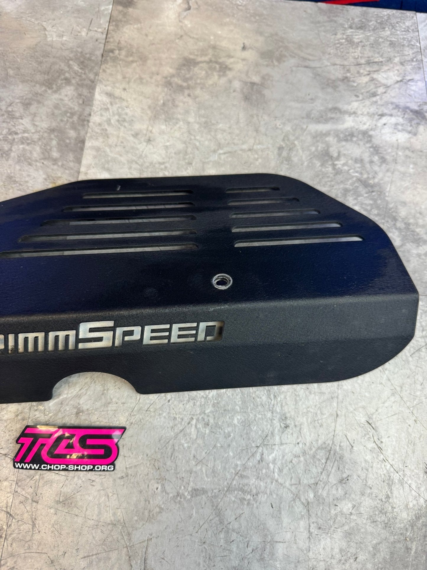 2002-2014 WRX / 2004-2021 STi GrimmSpeed Alternator Cover Shroud Black / K2