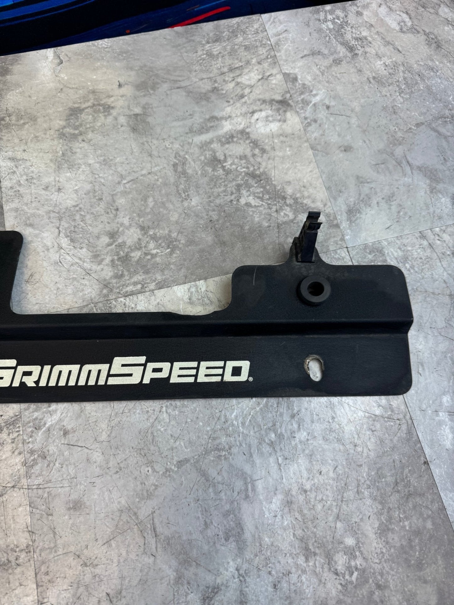 2002-2007 WRX / 2004-2007 STi GrimmSpeed Radiator Shroud With Tool Tray Black / K2