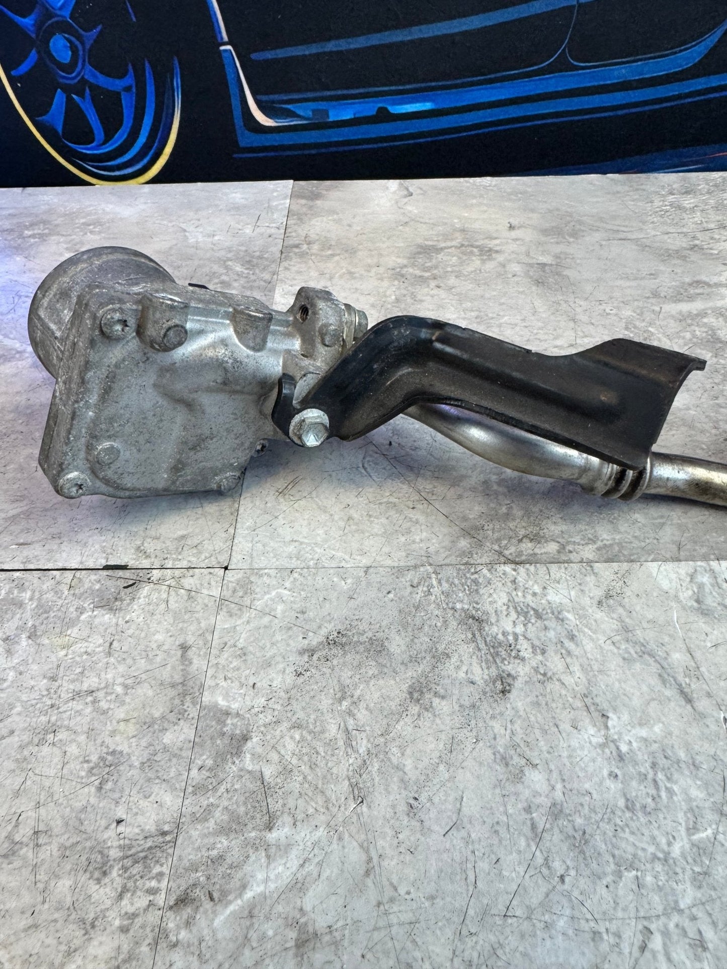 2004-2007 Subaru WRX STi OEM EGR Pump Secondary Air Pump With Tube And Bracket / G1