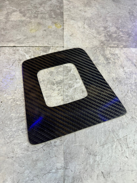 2004-2007 WRX/STi Carbon Fiber Shift Boot Delete Plate / N2