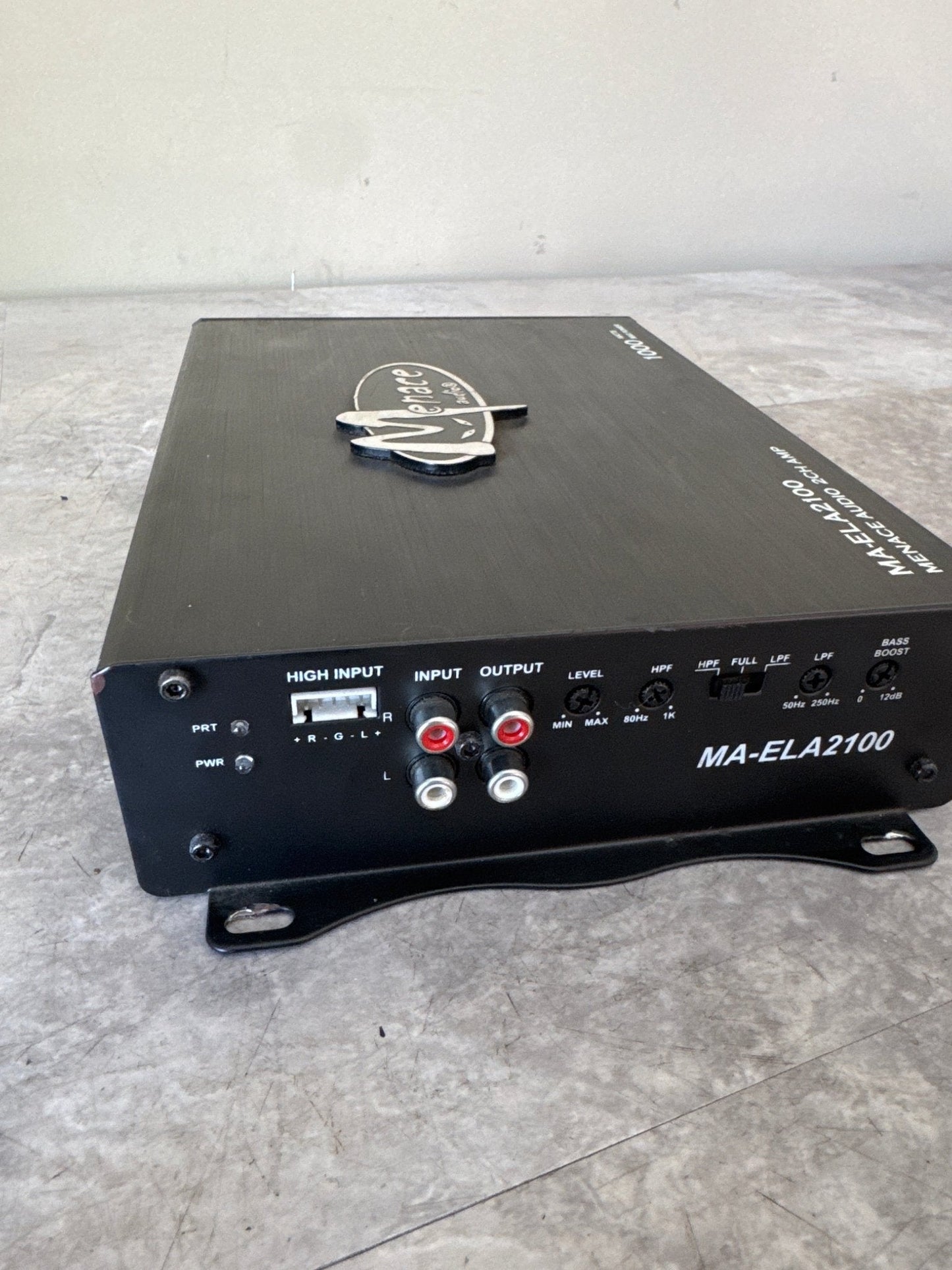 Menace MA-ELA2100 1000 Watt 2CH Amp