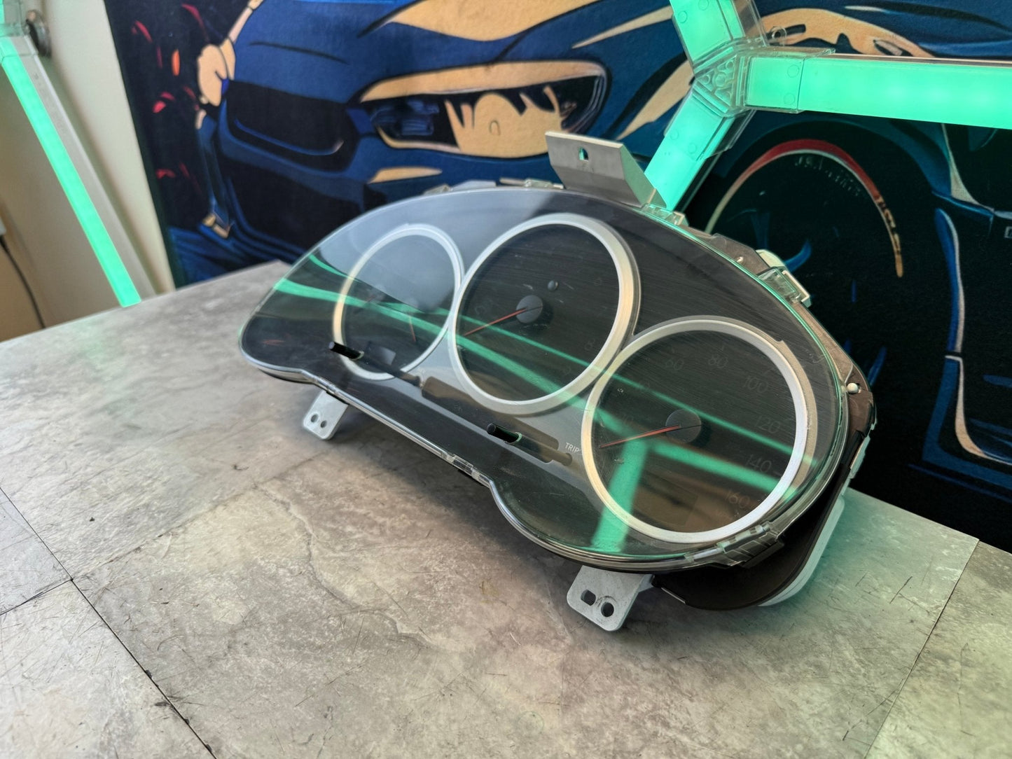 OEM STi gauge cluster 2005-2007 Subaru w/ dccd & opening ceromony & shift Indicator ( wrx swap )