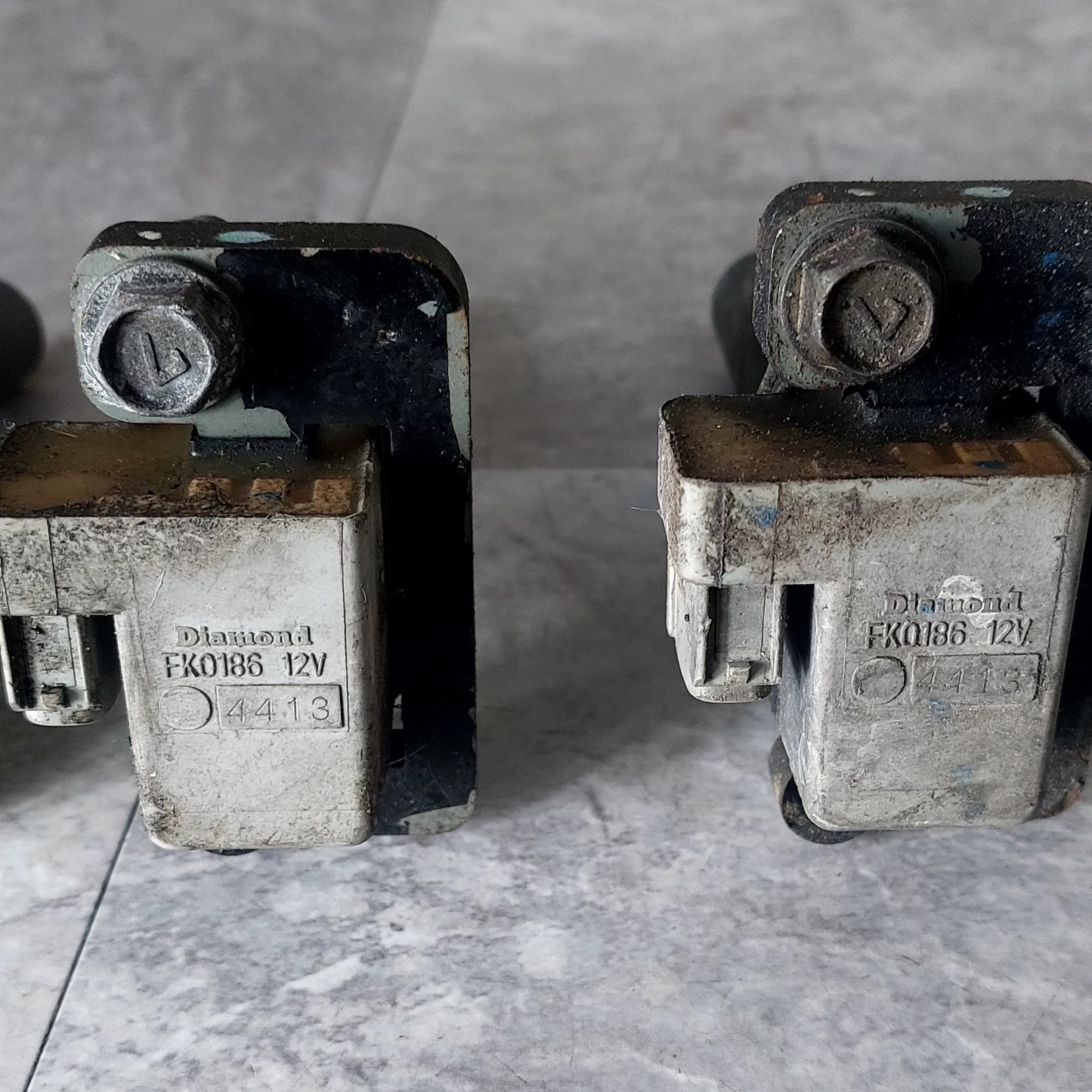 Diamond Electric FK0186 12V Ignition Coil OEM JDM Lot of 4