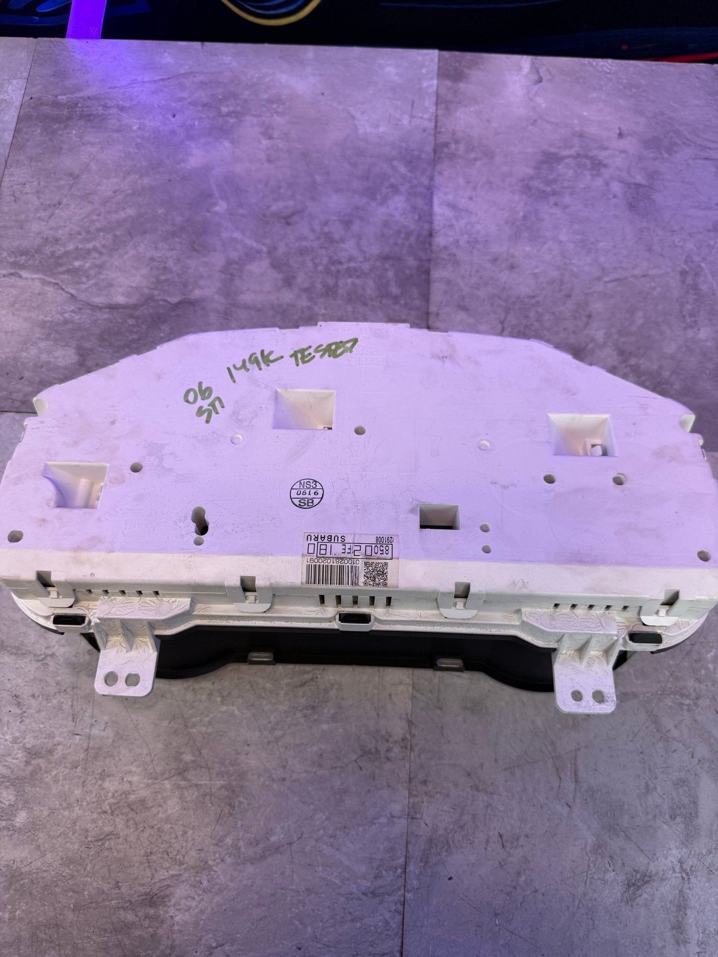 OEM STi gauge cluster 2005-2007 Subaru w/ dccd & opening ceromony & shift Indicator ( wrx swap )