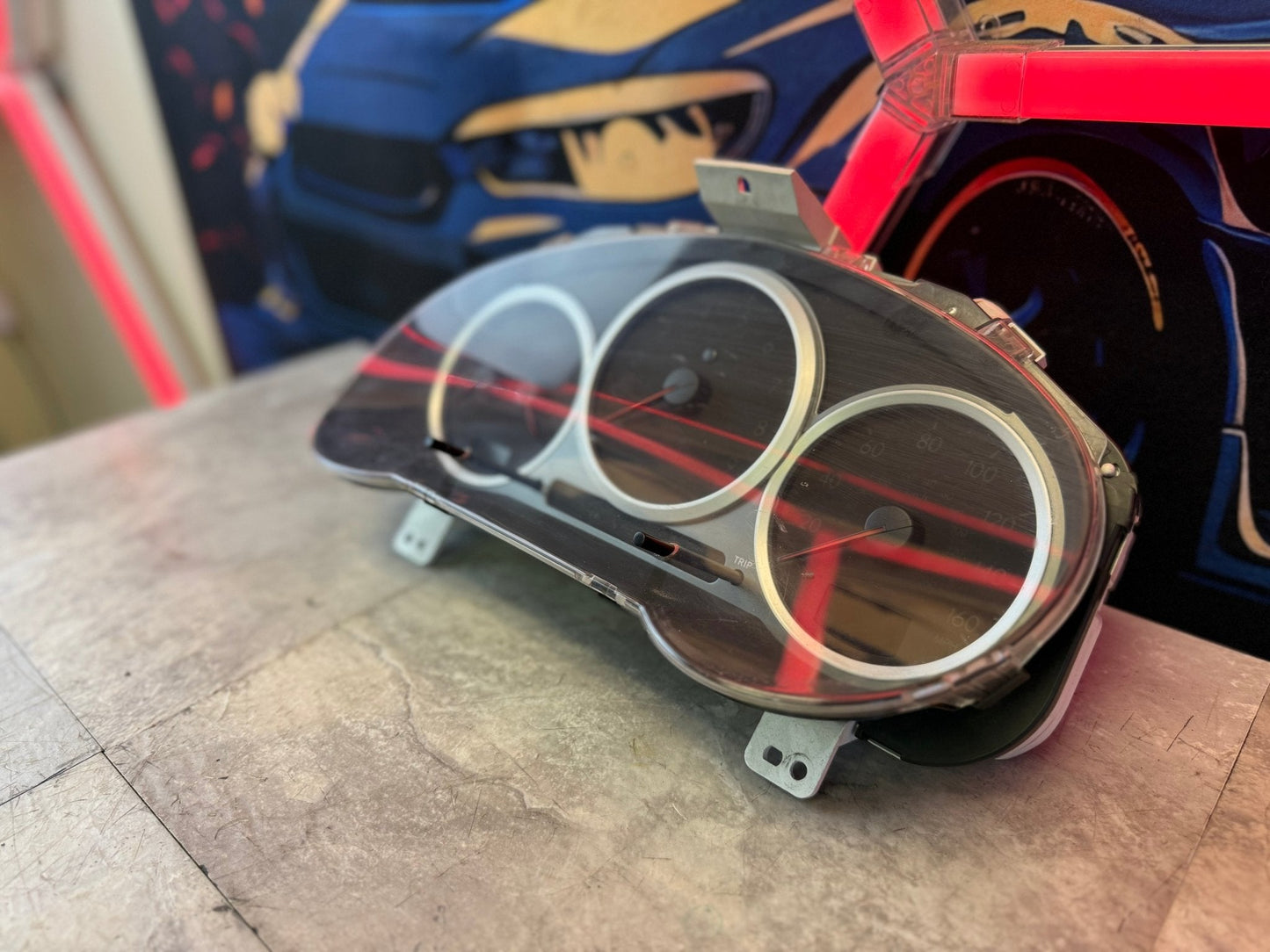 OEM STi gauge cluster 2005-2007 Subaru w/ dccd & opening ceromony & shift Indicator ( wrx swap )