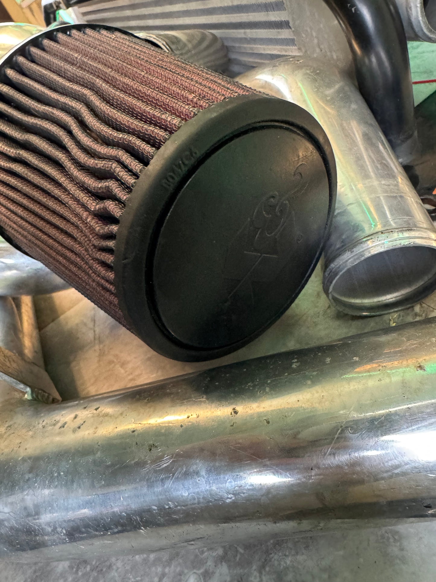 2015-2021 WRX STi Mishimoto Front Mount Intercooler Kit With Speed Density Bung With Air Intake 2.5Core / O4