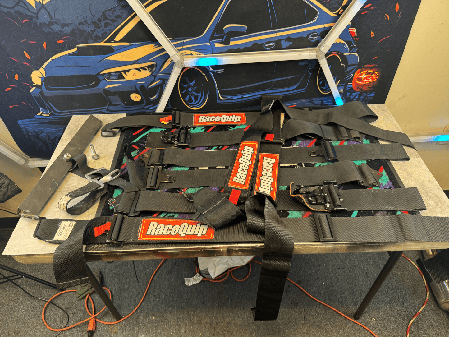 2002-2021 Subaru WRX STi Racequip 6-Point Racing Harness P7