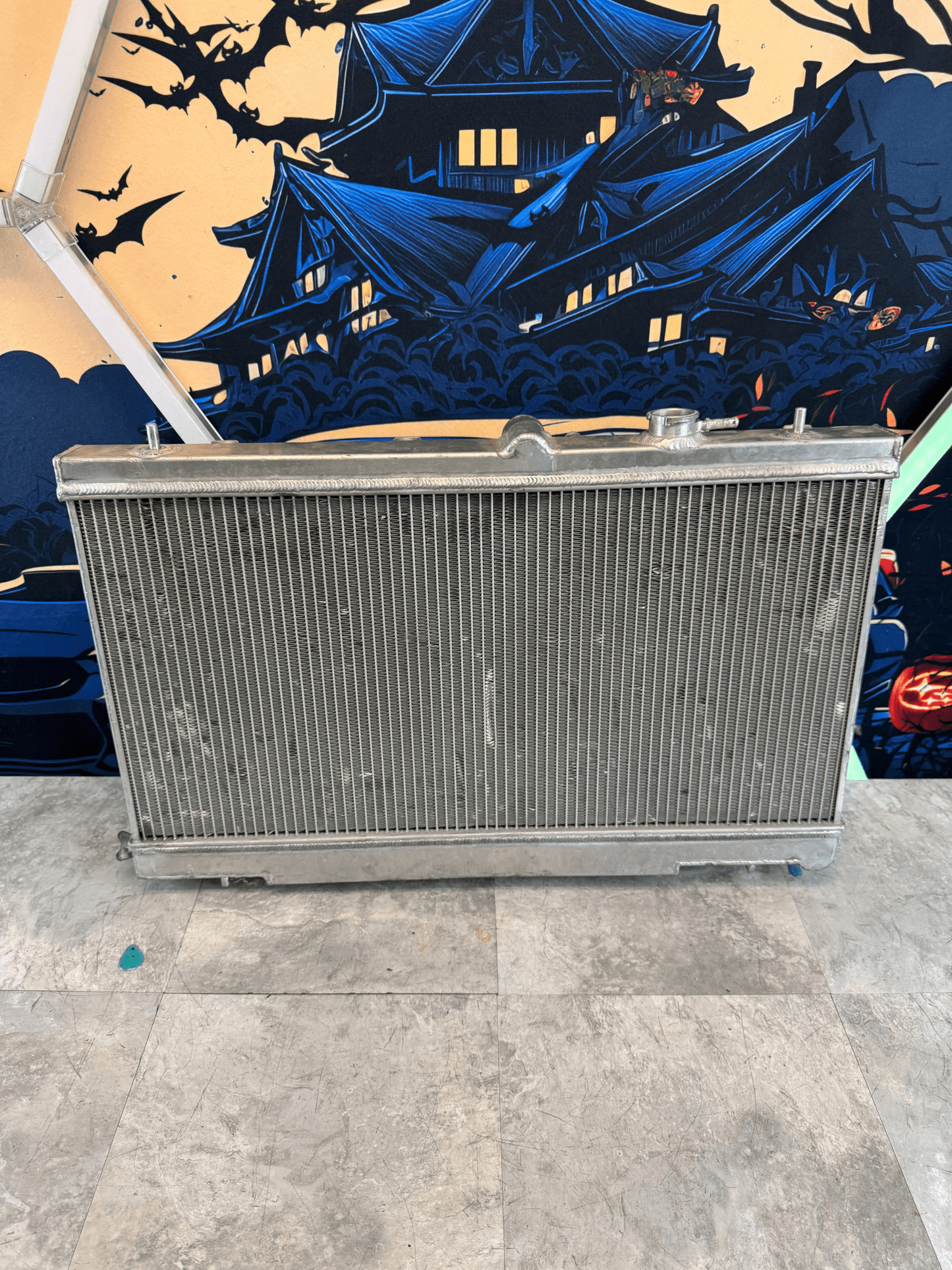 2002-2007 Subaru STi WRX Yonaka All Aluminum Radiator With Aluminum Fan Shroud And Fans R1