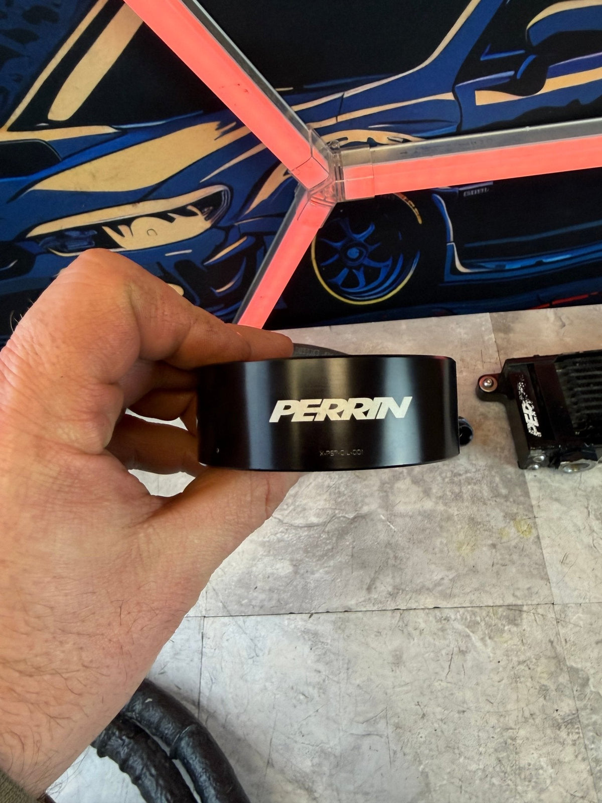 SETRAB PERFORMANCE PERRIN oil cooler set kit w/ core & lines 2015-2021 Subaru STi ej257