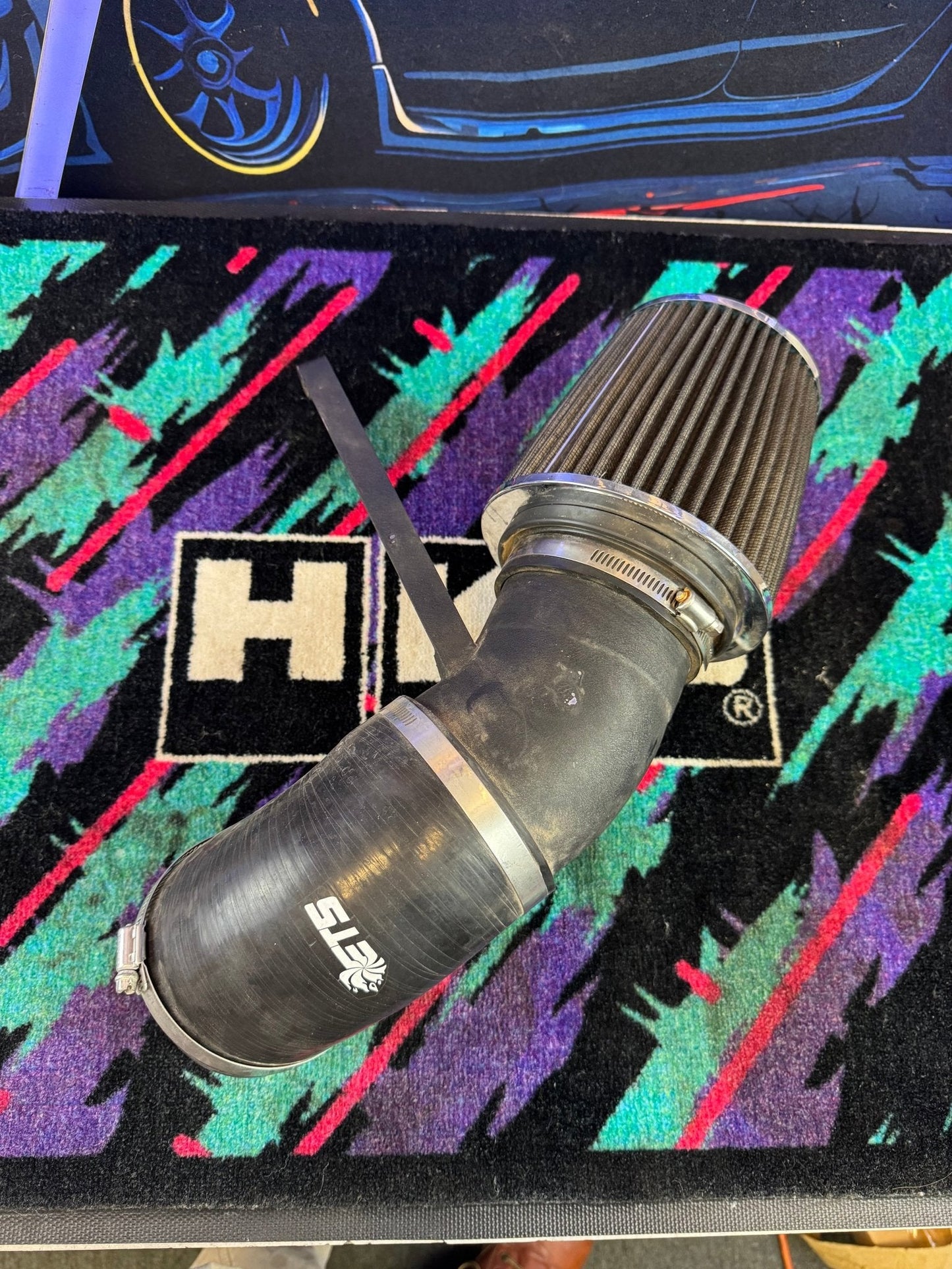 2002-2021 Subaru WRX STi ETS Rotated Turbo Cold Air Intake With K&N Filter / F3