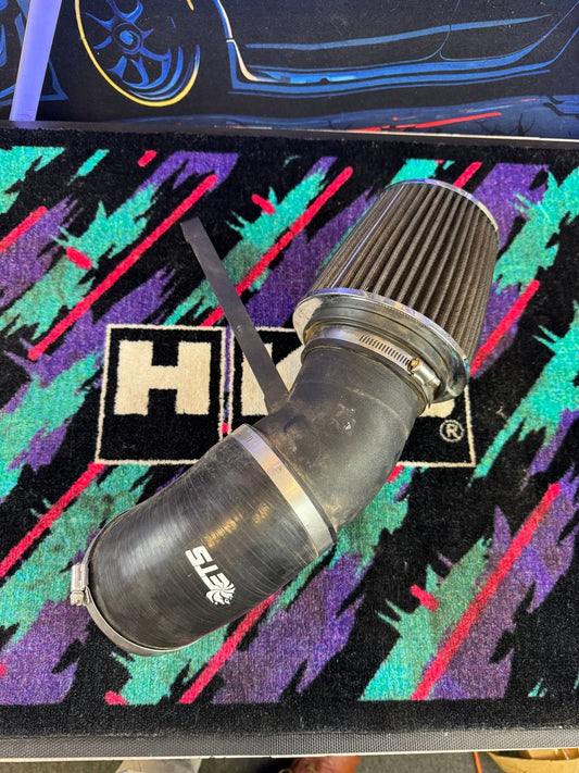 2002-2021 Subaru WRX STi ETS Rotated Turbo Cold Air Intake With K&N Filter / F3