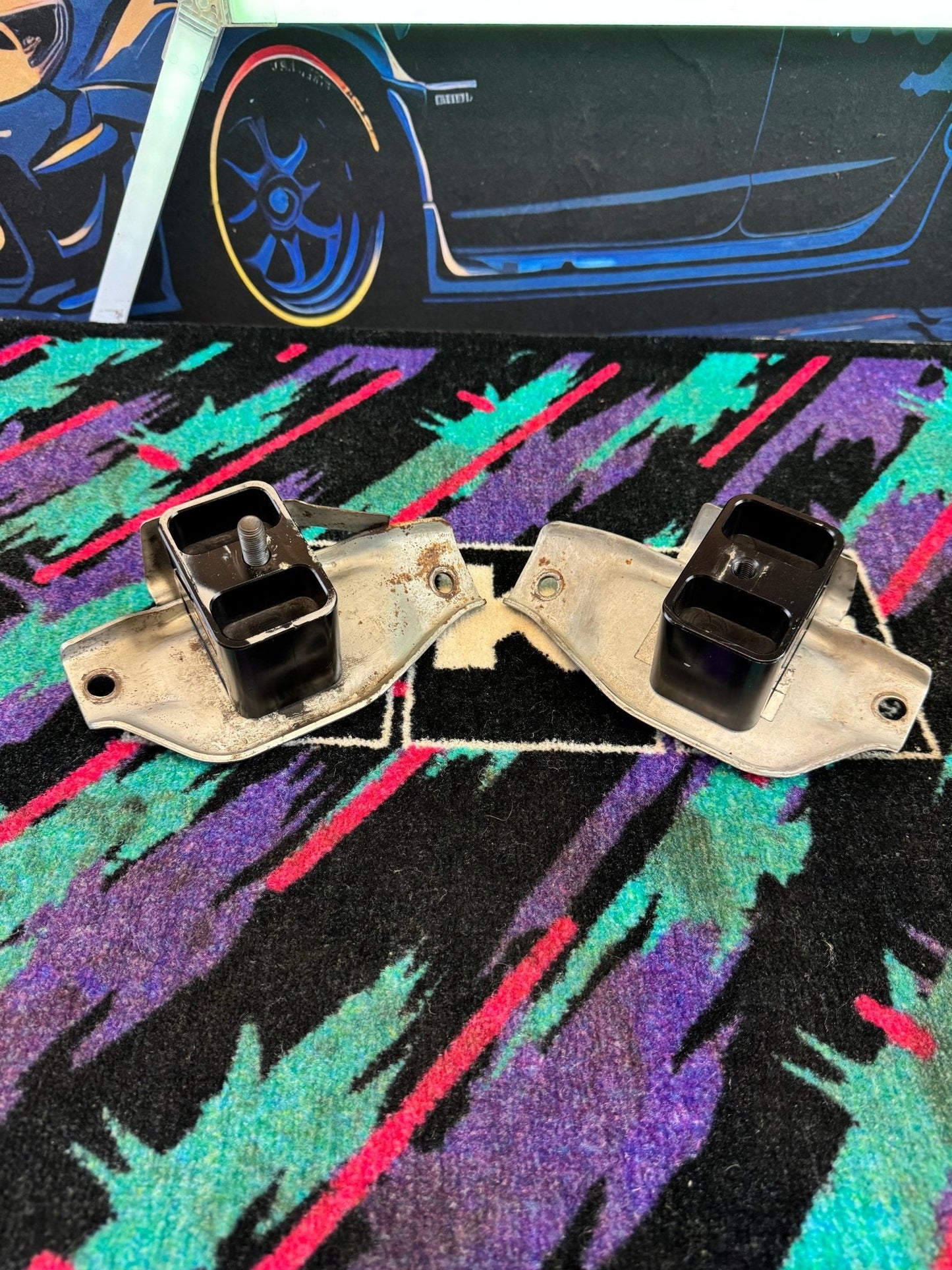 2002-2021 Subaru STi Aluminati Solid Motor Mounts With OEM Brackets / N2