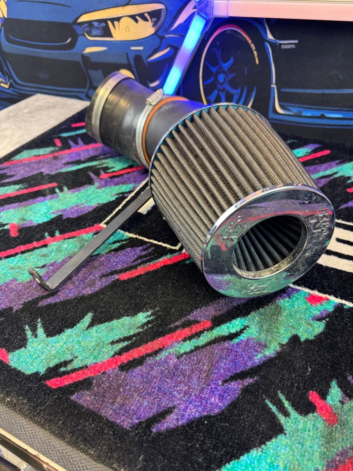 2002-2021 Subaru WRX STi ETS Rotated Turbo Cold Air Intake With K&N Filter / F3