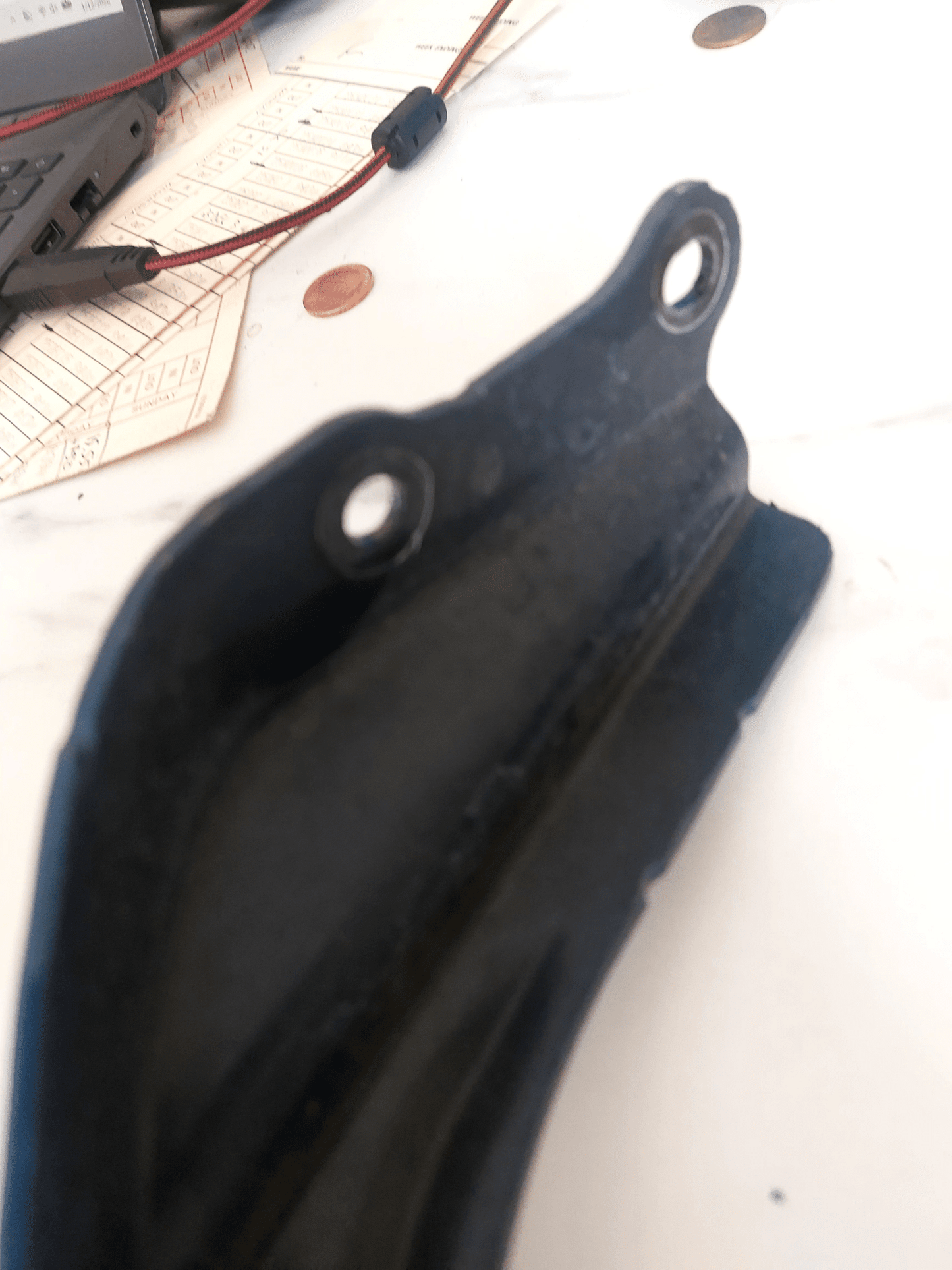 2015-2021 Subaru STi OEM Hood Hinges LH RH Pair Blue