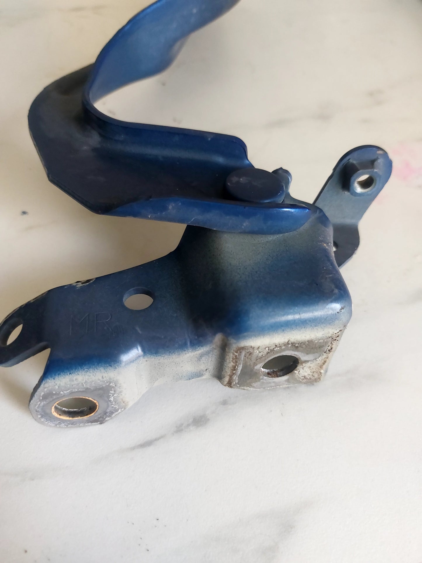 2015-2021 Subaru STi OEM Hood Hinges LH RH Pair Blue