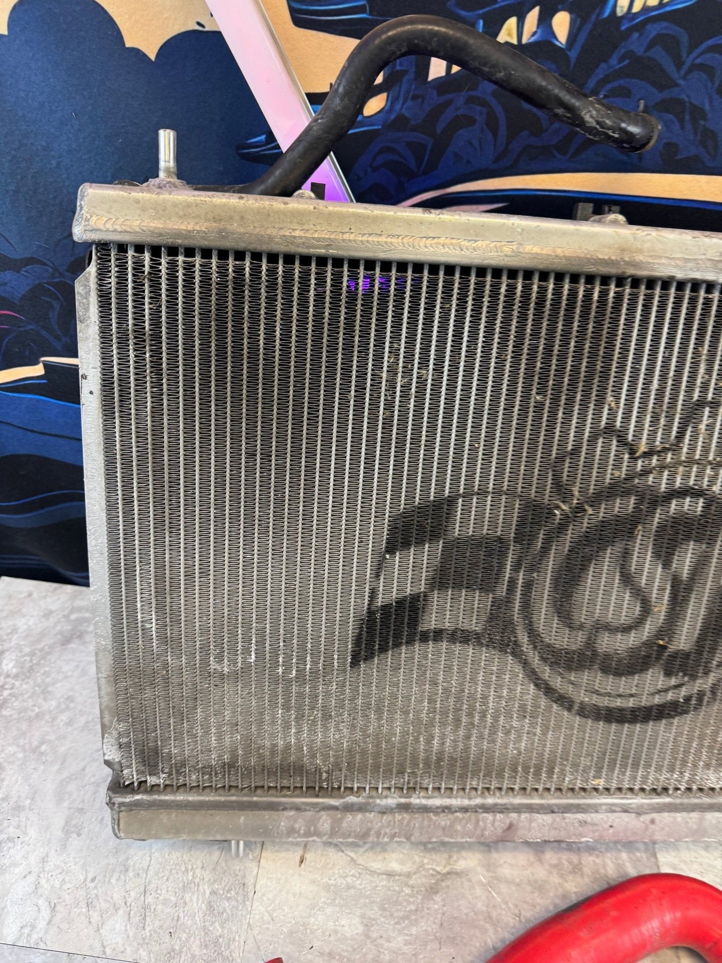 2008-2021 Subaru WRX STi CSF All Aluminum Radiator With Fans And Mishimoto Hoses