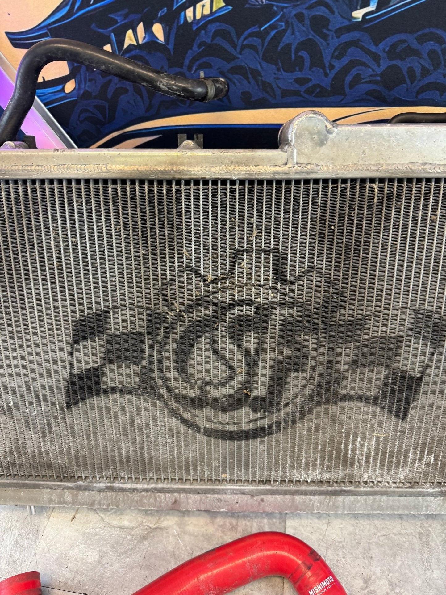 2008-2021 Subaru WRX STi CSF All Aluminum Radiator With Fans And Mishimoto Hoses