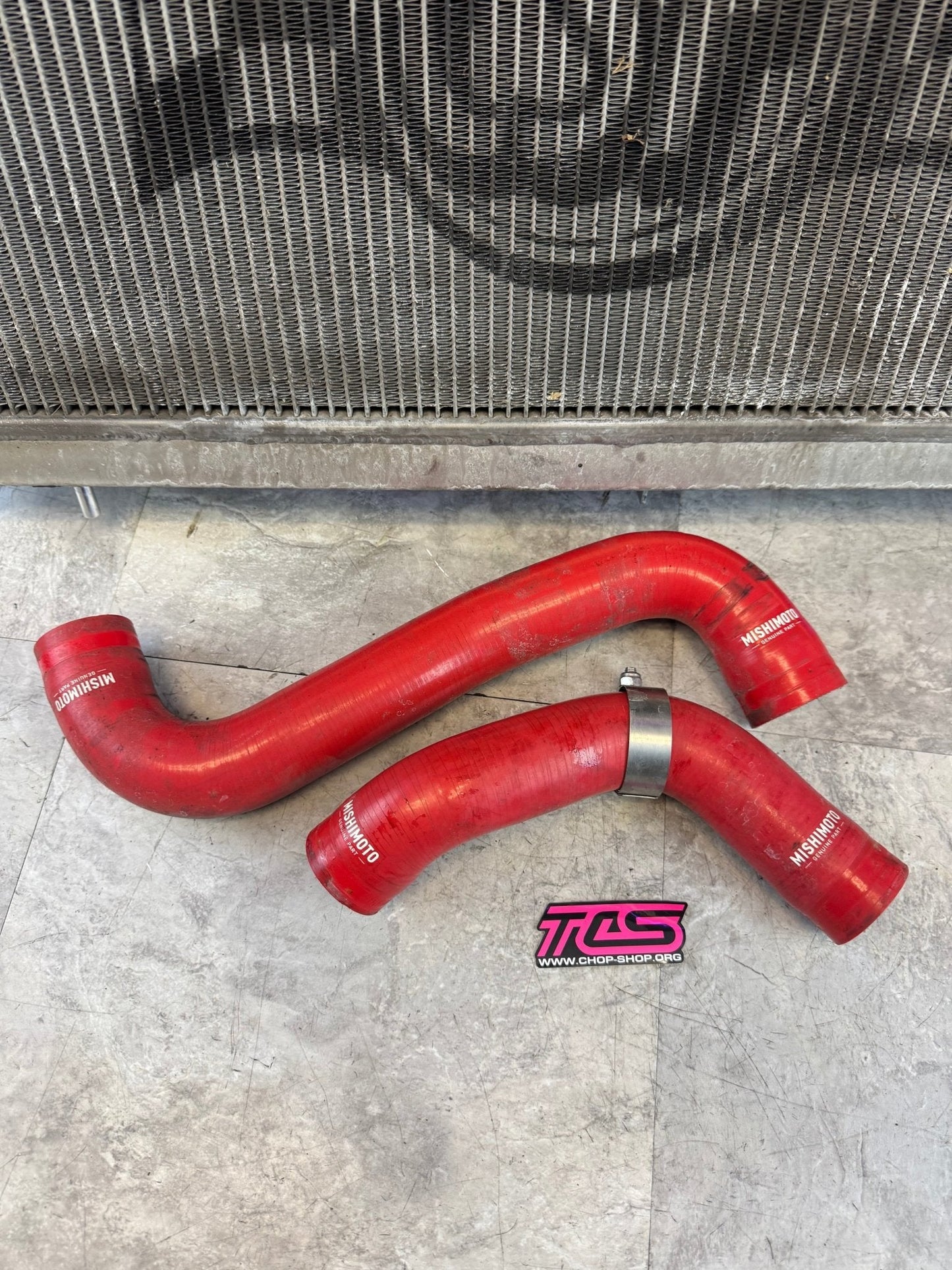 2008-2021 Subaru WRX STi CSF All Aluminum Radiator With Fans And Mishimoto Hoses