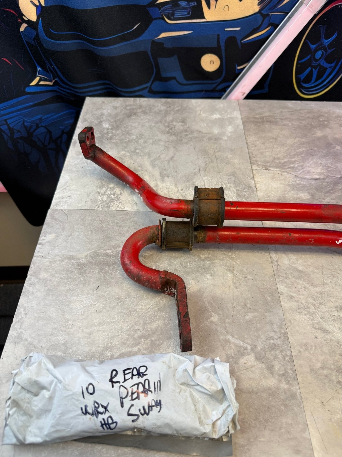 PERRIN front & rear sway bars 22 mm 3 & 2 way adjustable suspension Subaru WRX
