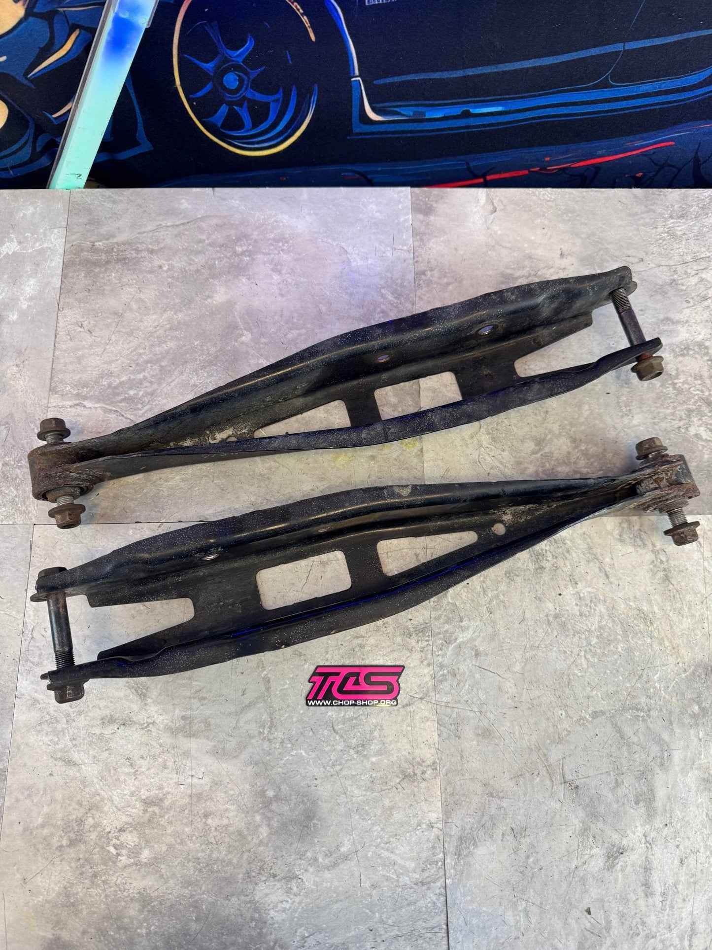 2008-2014 Subaru WRX STi OEM Rear Lower Control Arms
