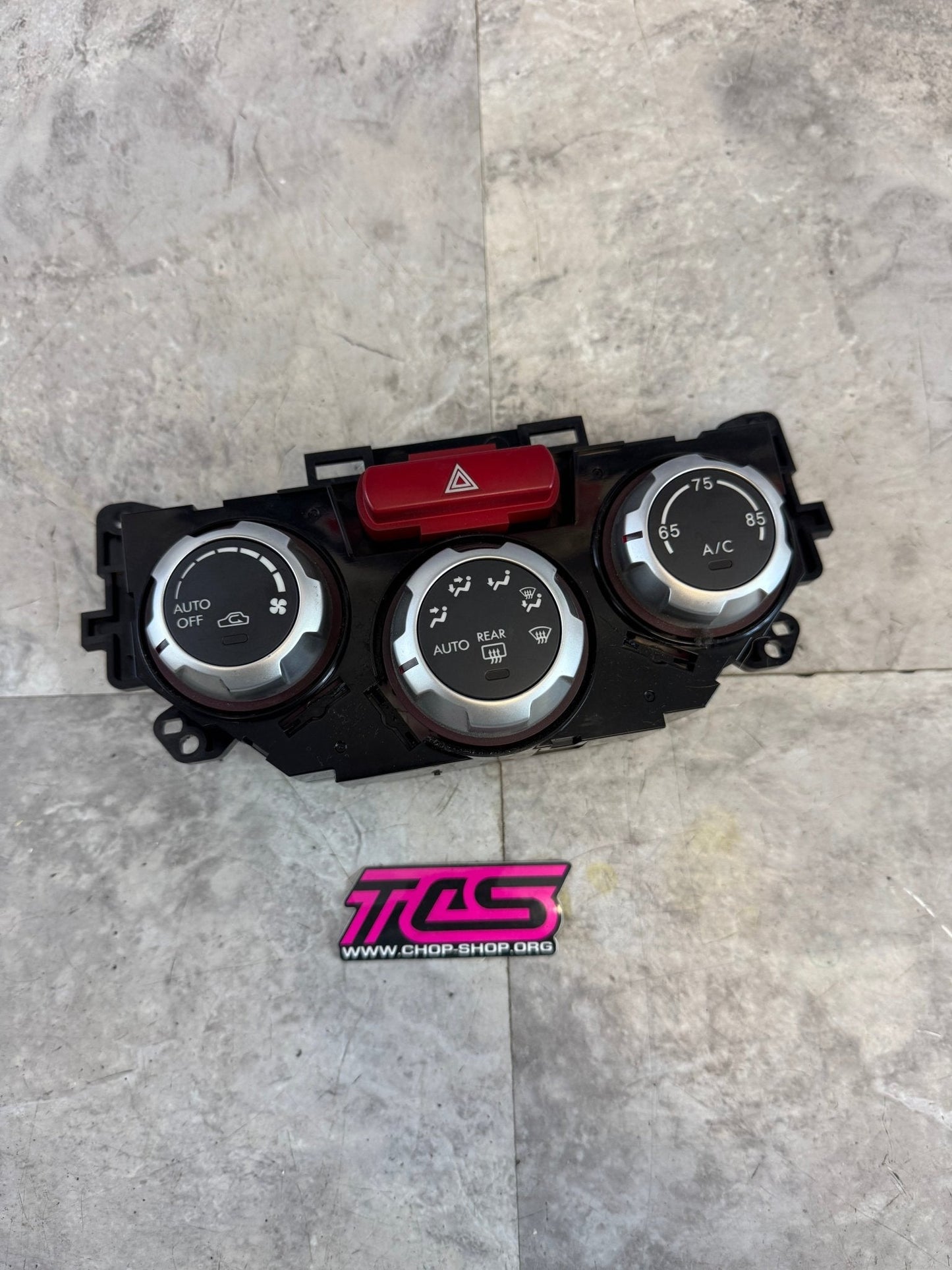 2008-2014 Subaru Impreza WRX HVAC Climate Control Switch Panel